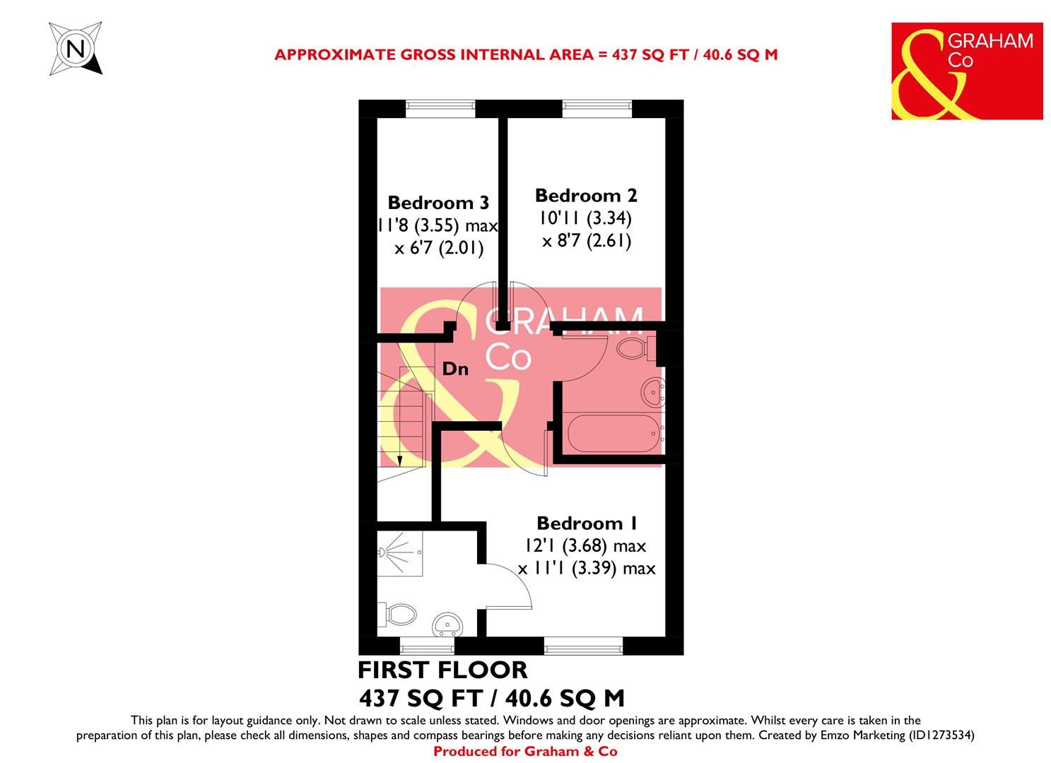 84, Merino Road, Andover floorplan