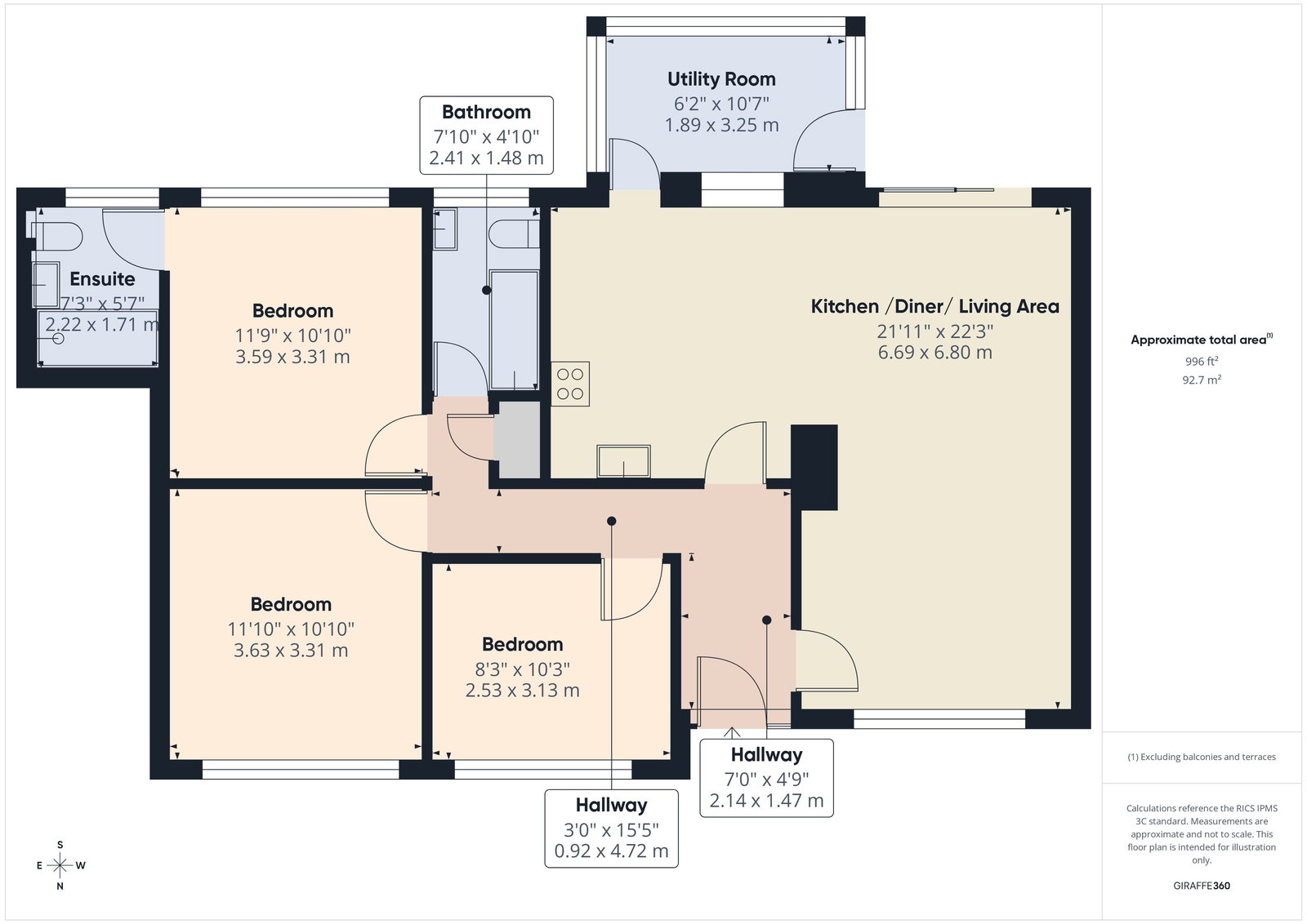 Tanglewood, Anchor Corner, Attleborough floorplan