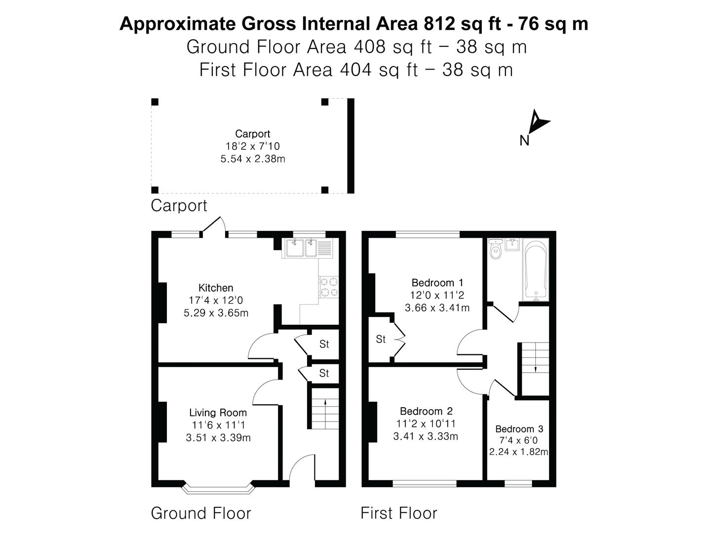 81, Greville Road, Cambridge floorplan