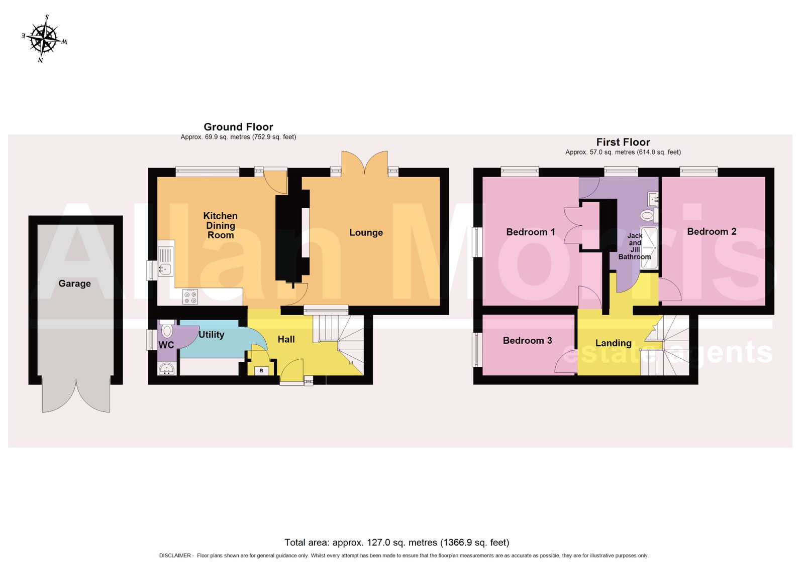 3 The Woodlands, 28 Main Road, Worcester floorplan