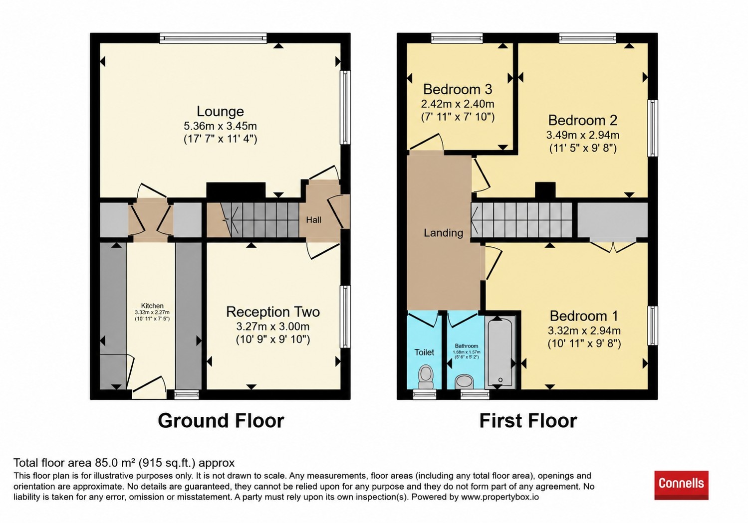 1, Cranleigh Court Road, Bristol floorplan