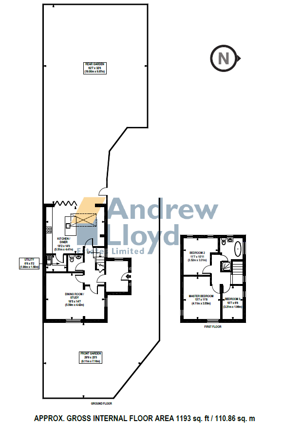 72 Blanche Lane, South Mimms floorplan