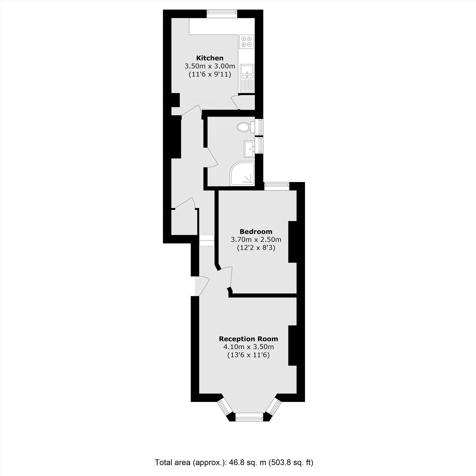 7b, Mabley Street, London floorplan
