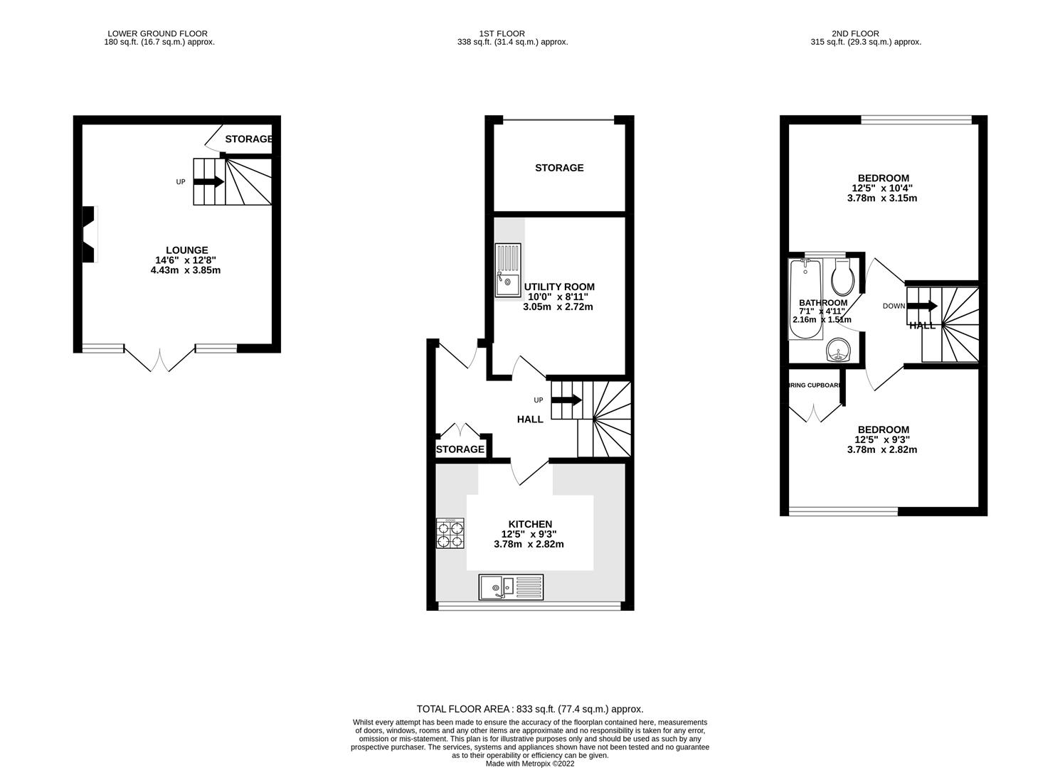 Hazel Mead, Ewell, Epsom KT17, 2 bedroom terraced house for sale