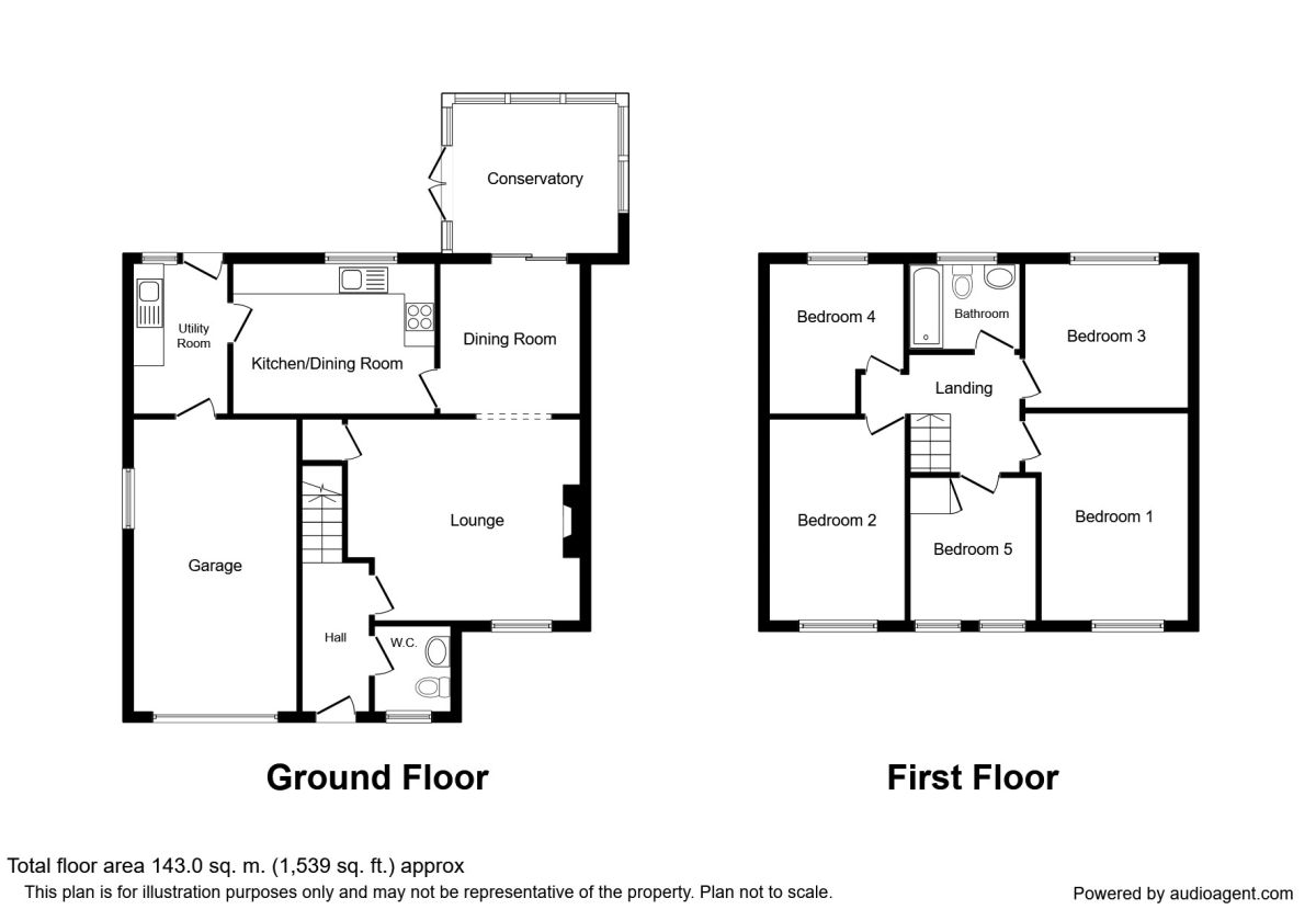 5 Bedrooms Detached house for sale in Queen Margarets Drive, Brotherton, Knottingley WF11