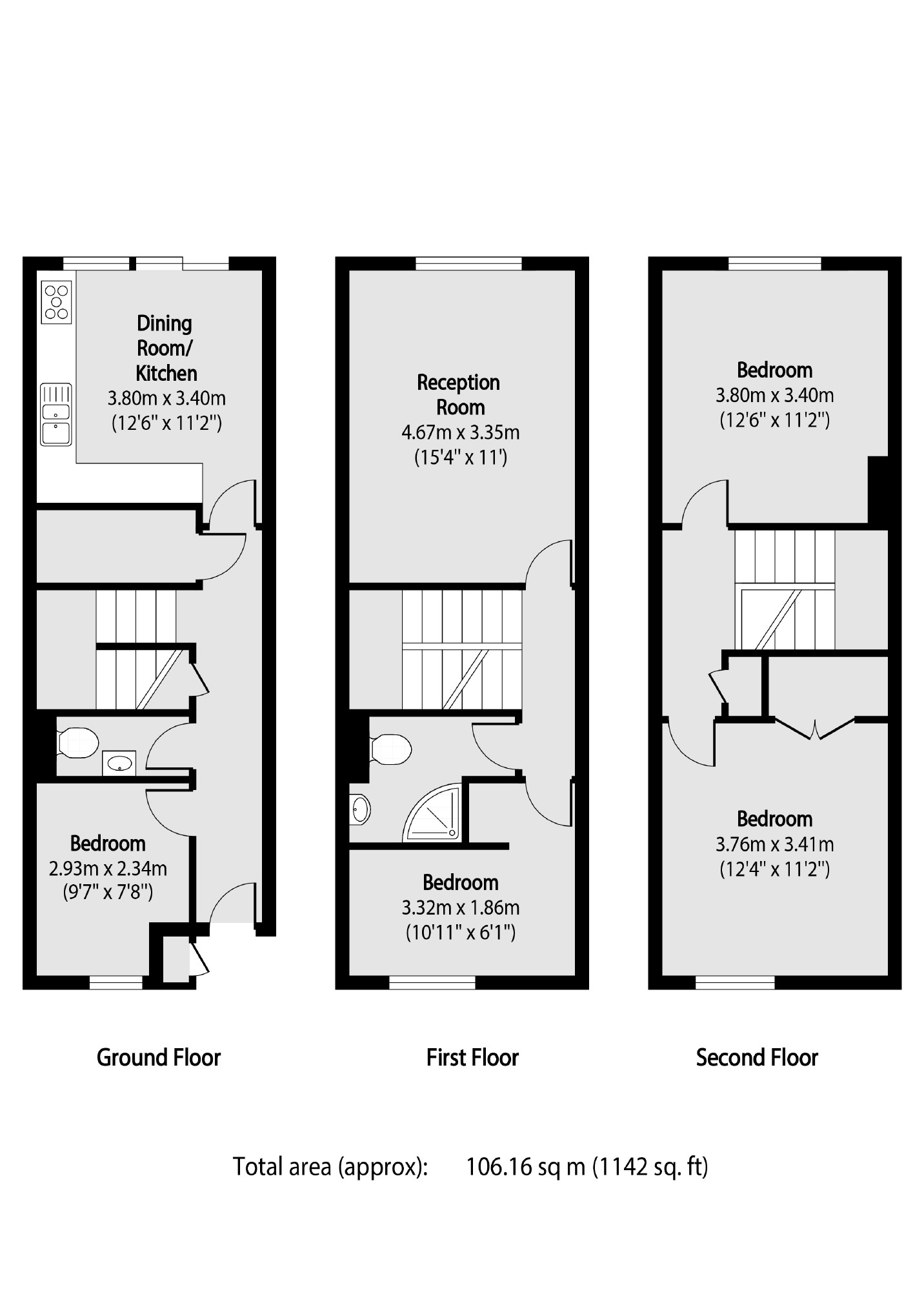 116, Ashbrook Road, London floorplan
