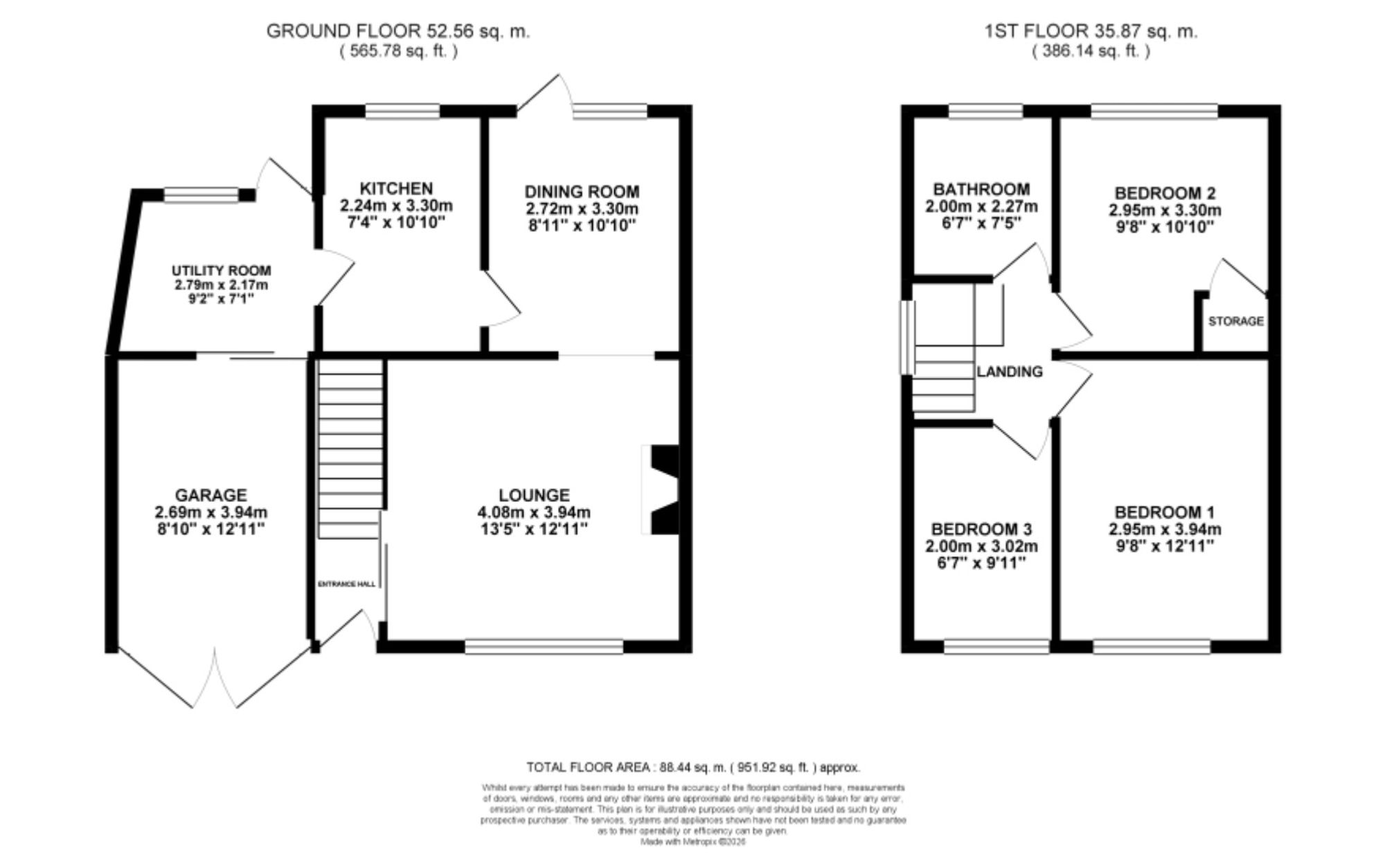 15 Goldhurst Drive, Stoke-On-Trent floorplan