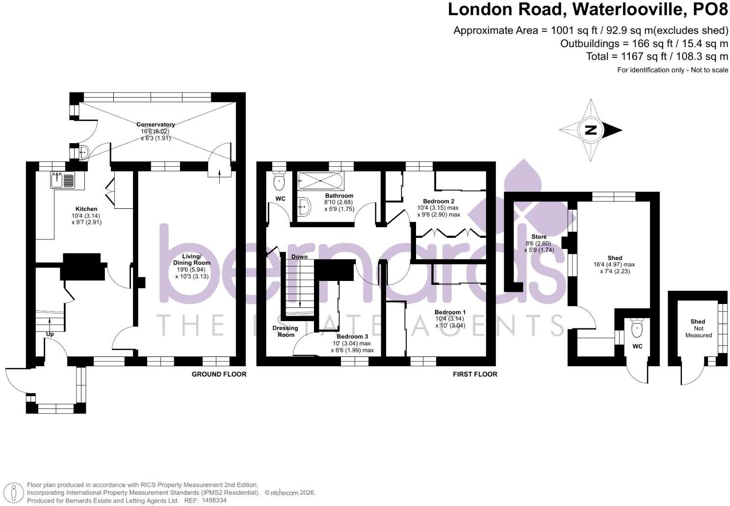 20, London Road, Waterlooville floorplan