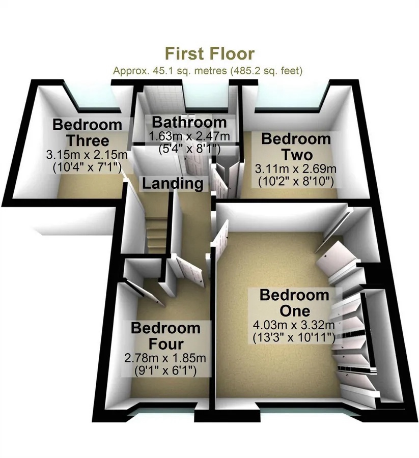 9, Dale Close, Stonebroom floorplan