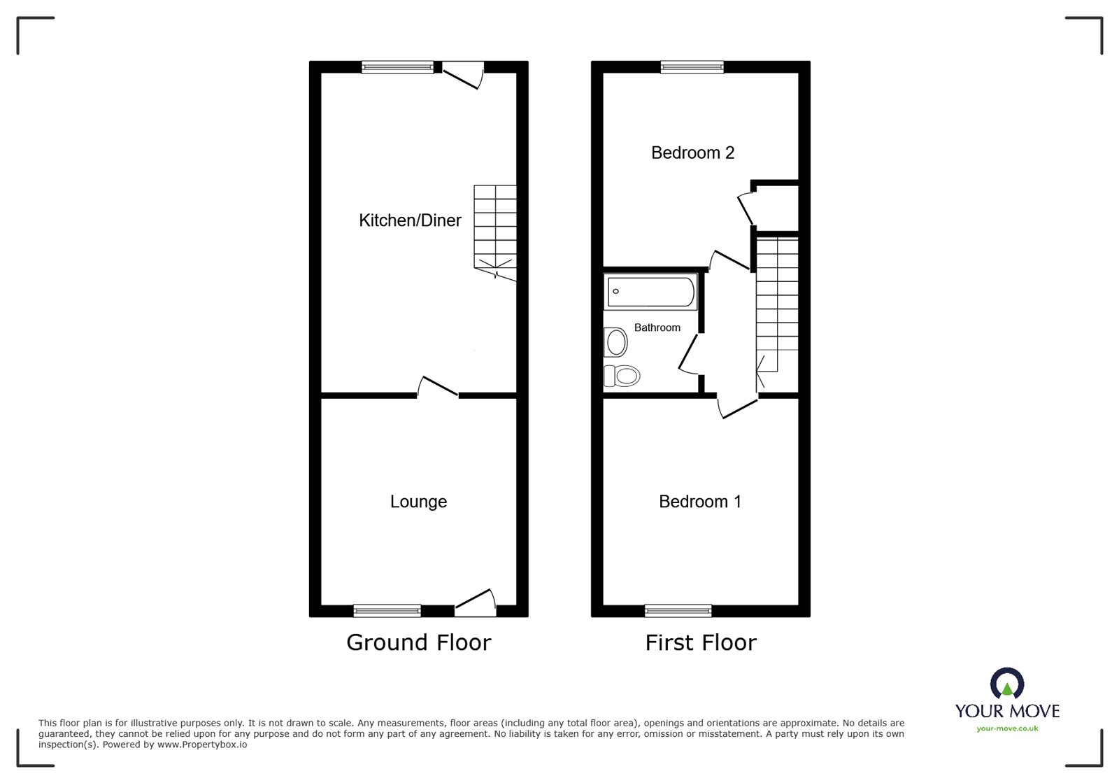 102, Oldbury Road, Warwickshire floorplan