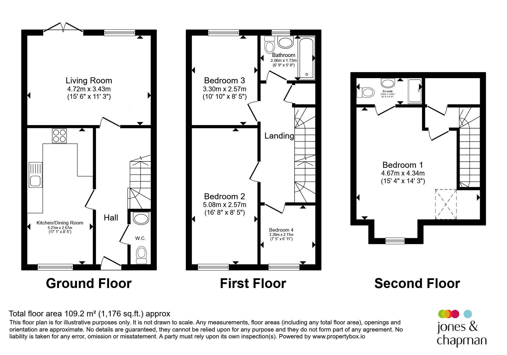 15, Sunflower Close, Wirral floorplan