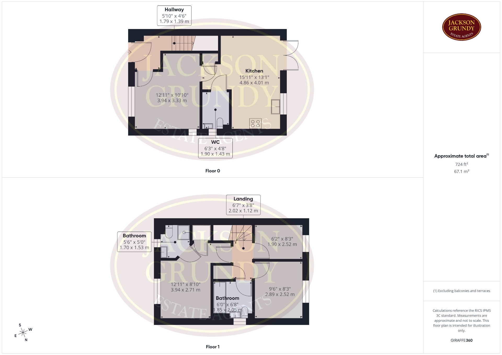 45, Lilac Way, Northampton floorplan