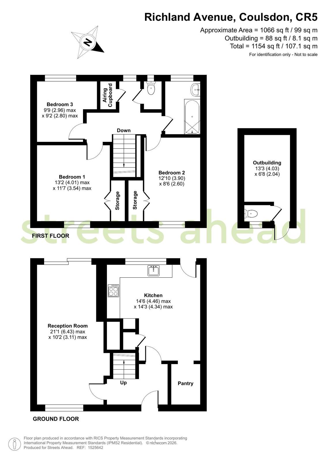 31, Richland Avenue, Coulsdon floorplan