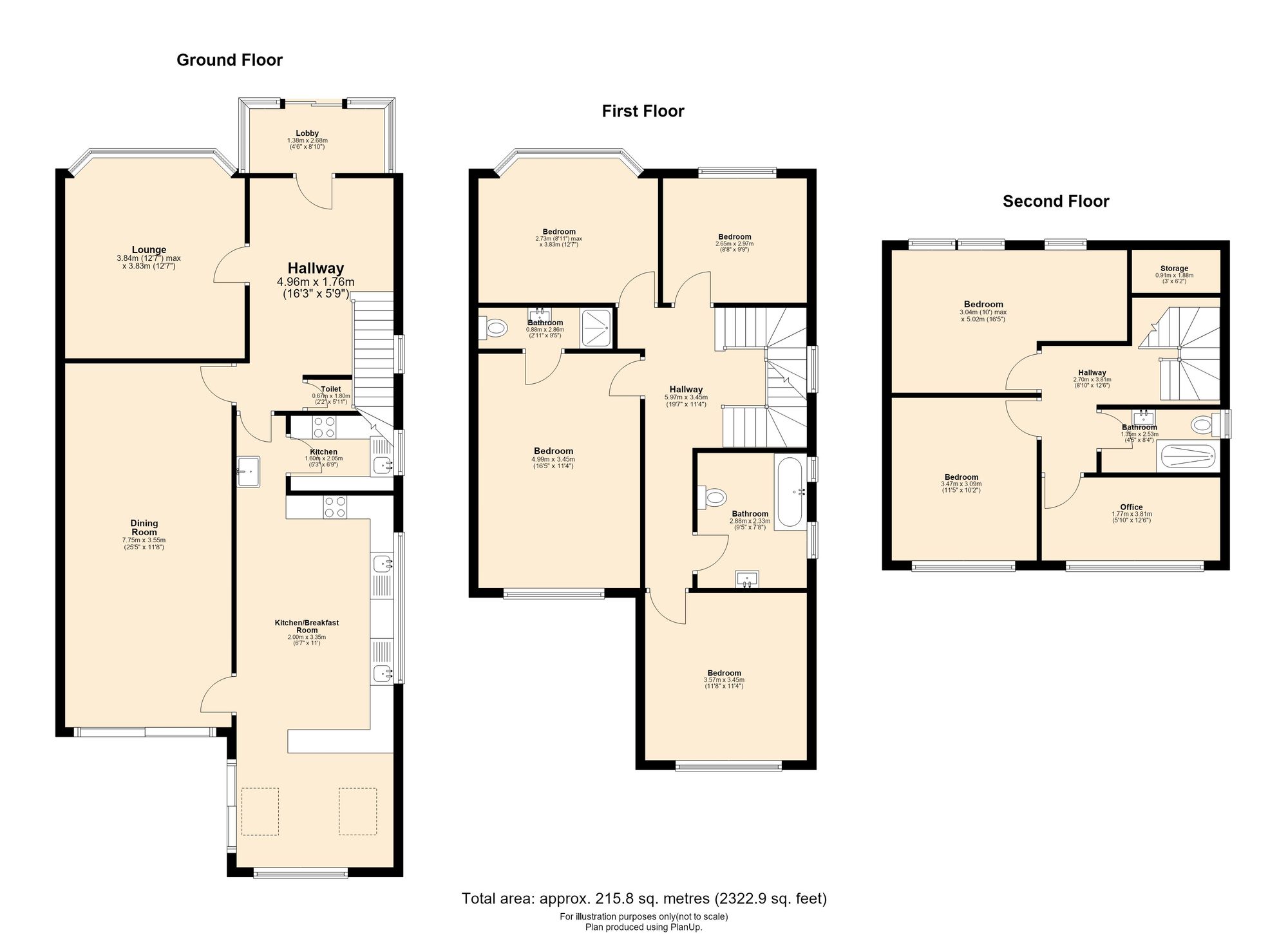 14 Cavendish Road, Salford floorplan