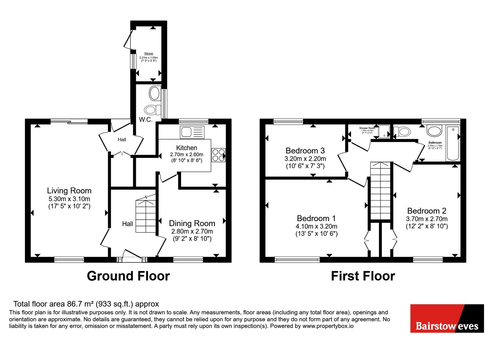 4, Caldbeck Court, Nottingham floorplan
