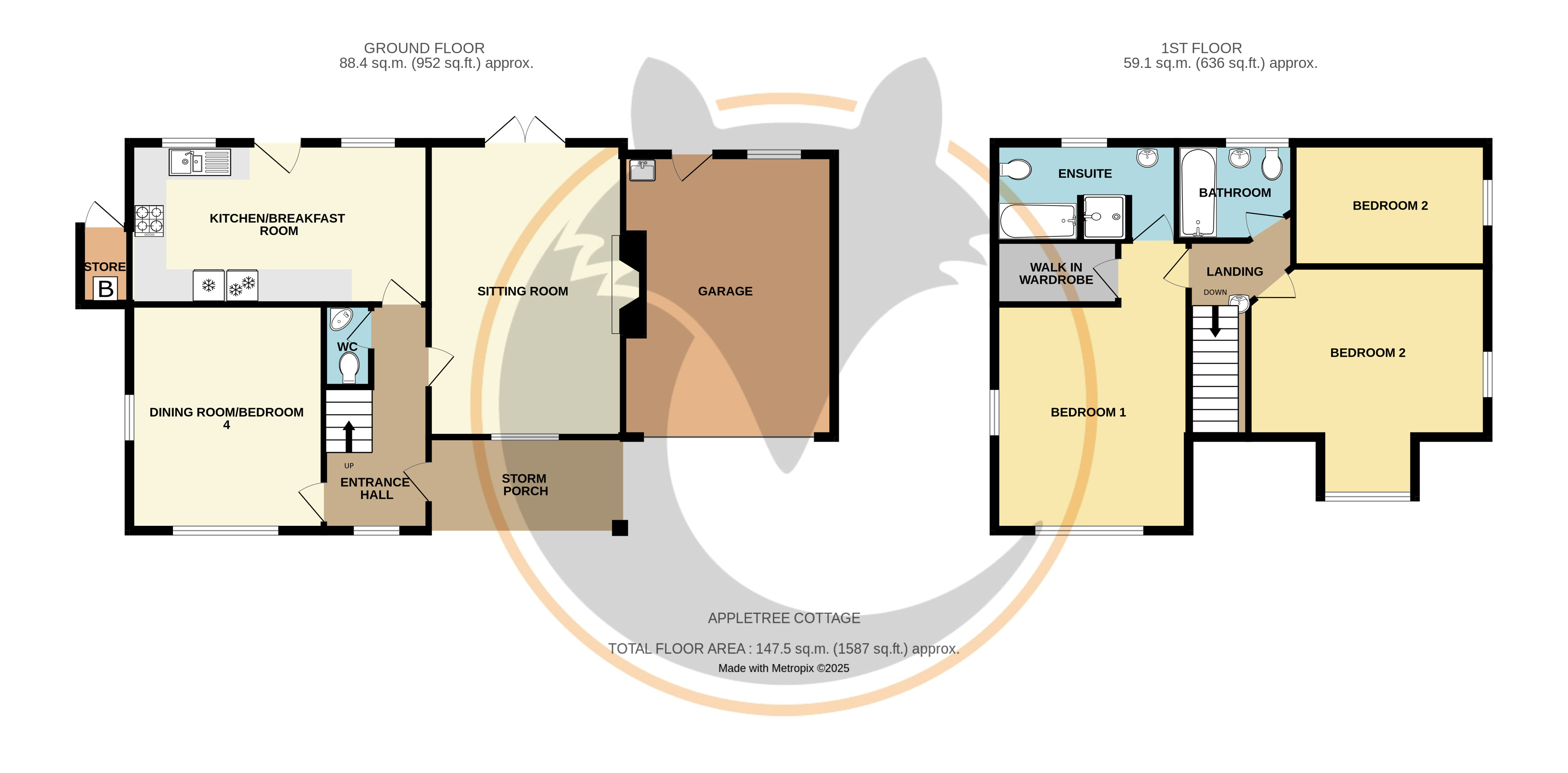 59, Walkford Road, Christchurch floorplan