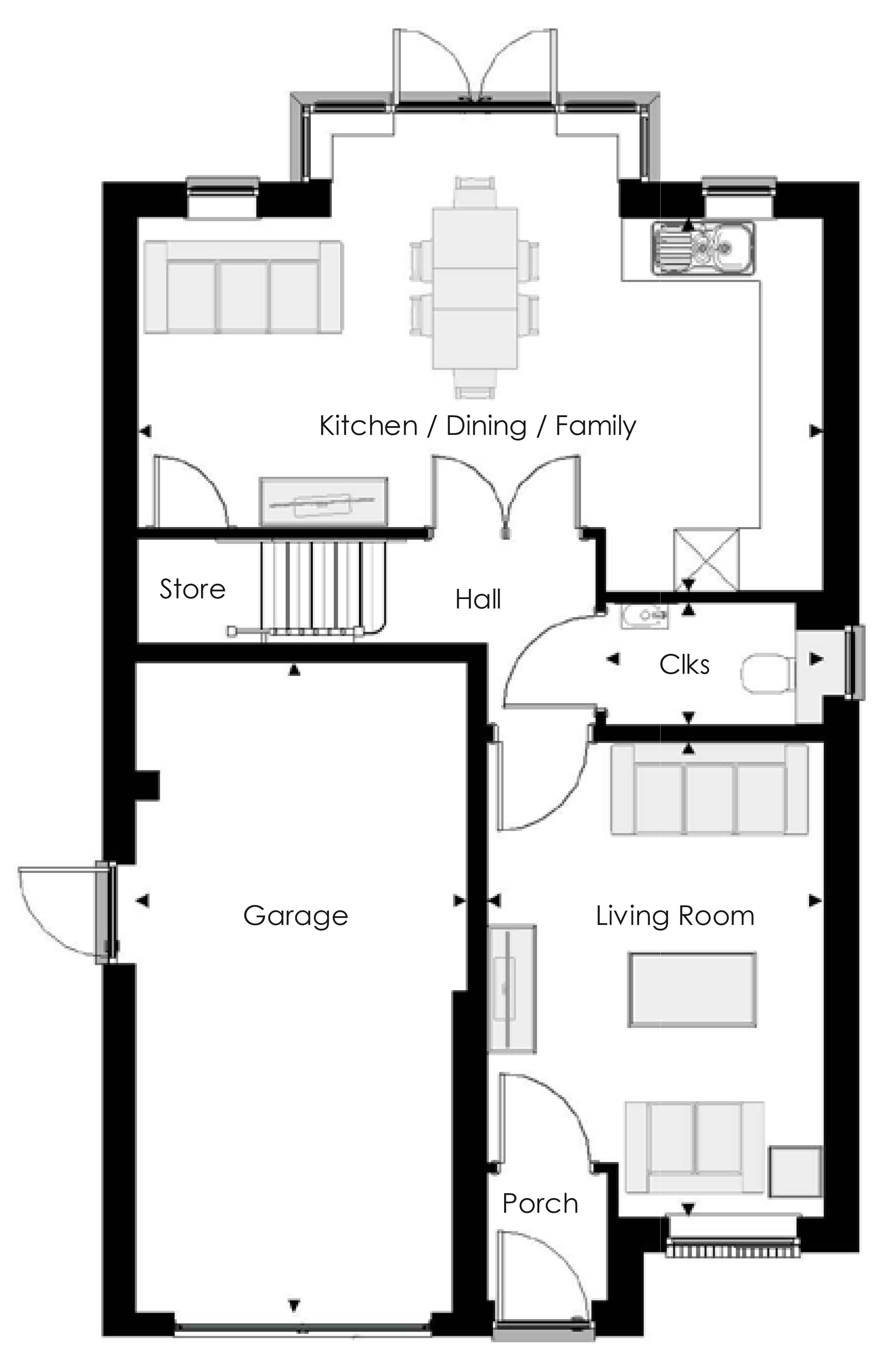 72, Brimstone End, Whitnash, Leamington Spa floorplan