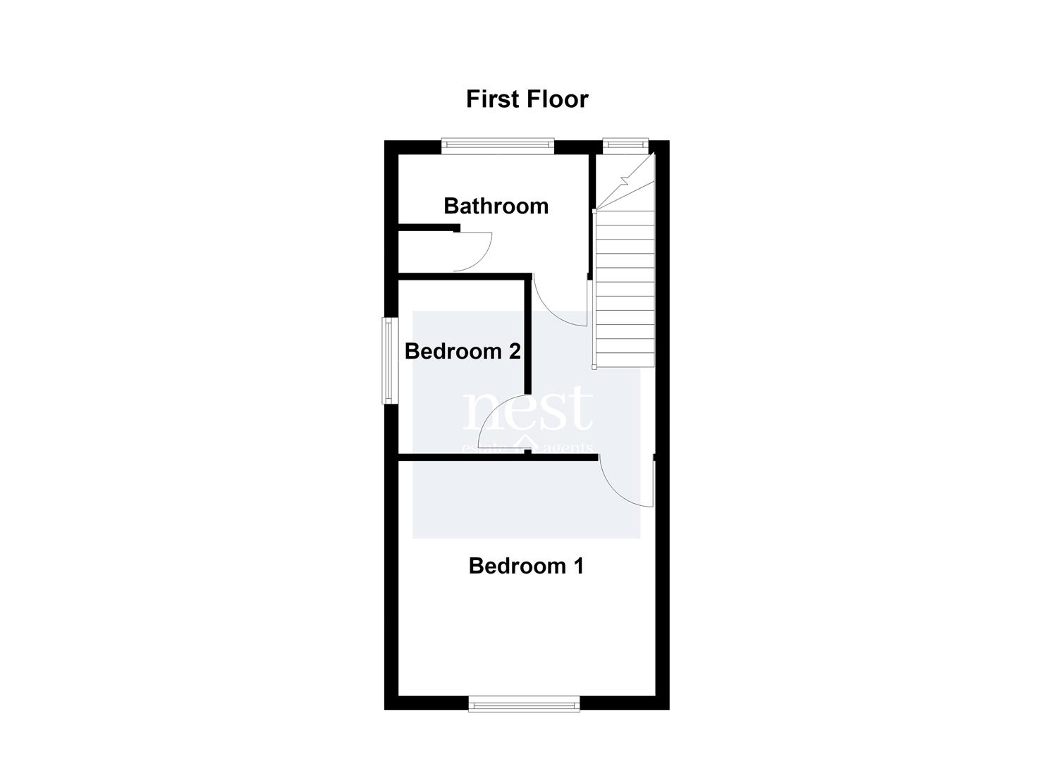 6 Western Cottages, Lutterworth Road, Lutterworth floorplan