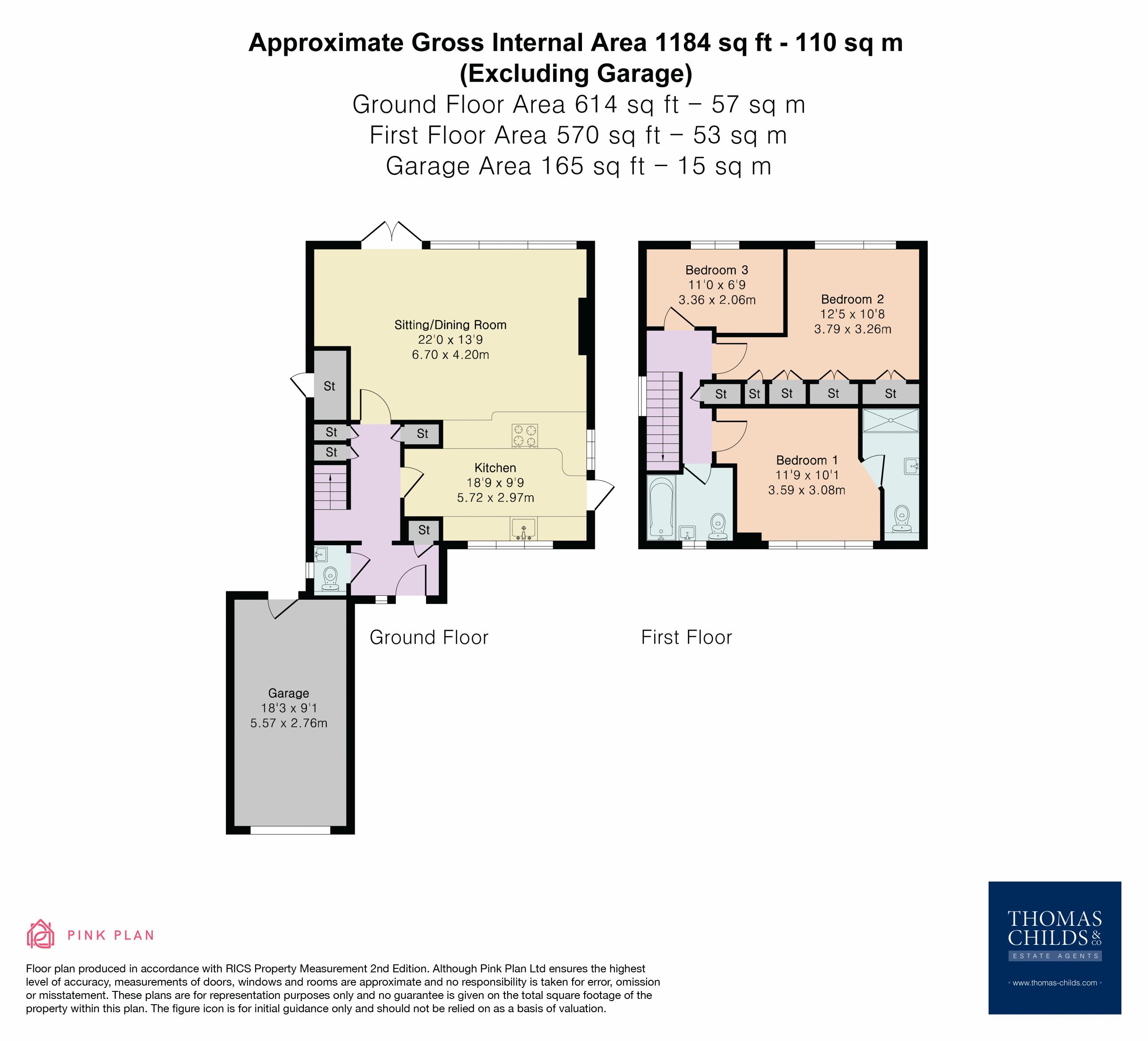 26, Postwood Green, Hertford floorplan