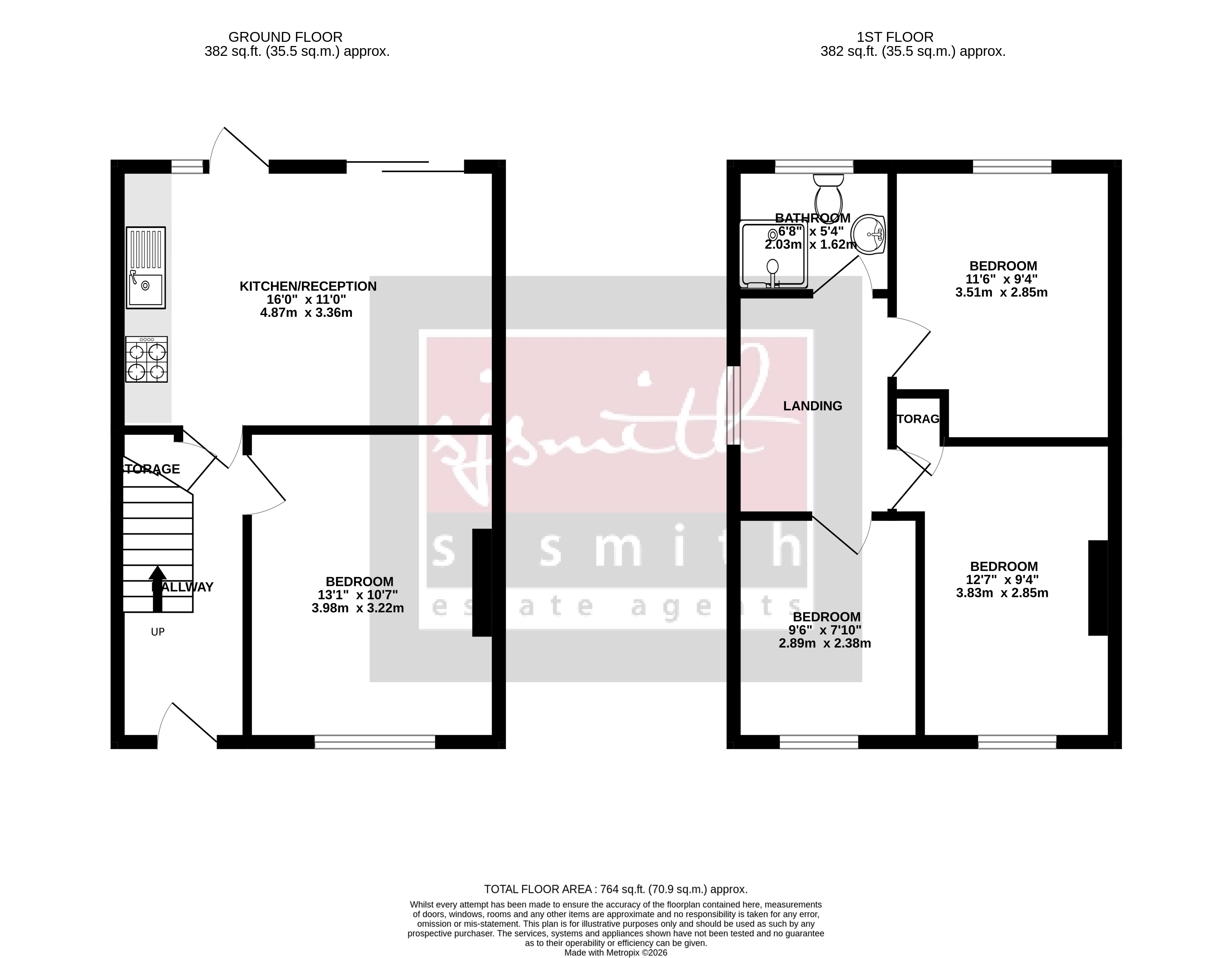 16, Nobles Way, Egham floorplan