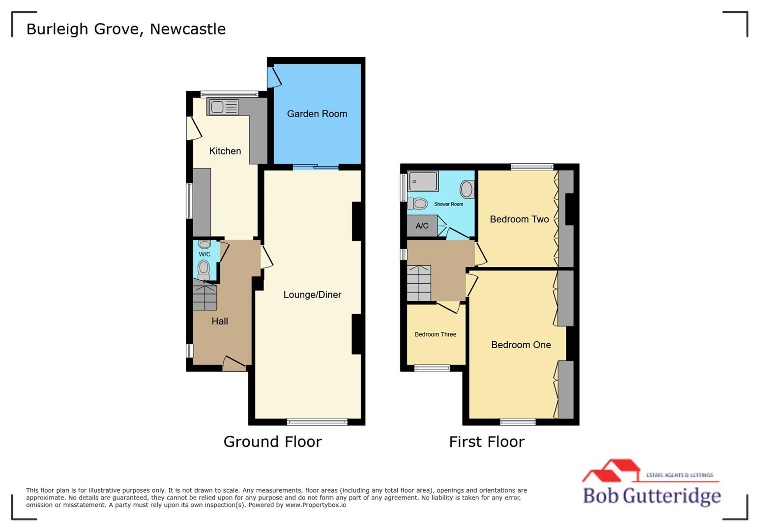 3, Burleigh Grove, Newcastle-under-Lyme floorplan