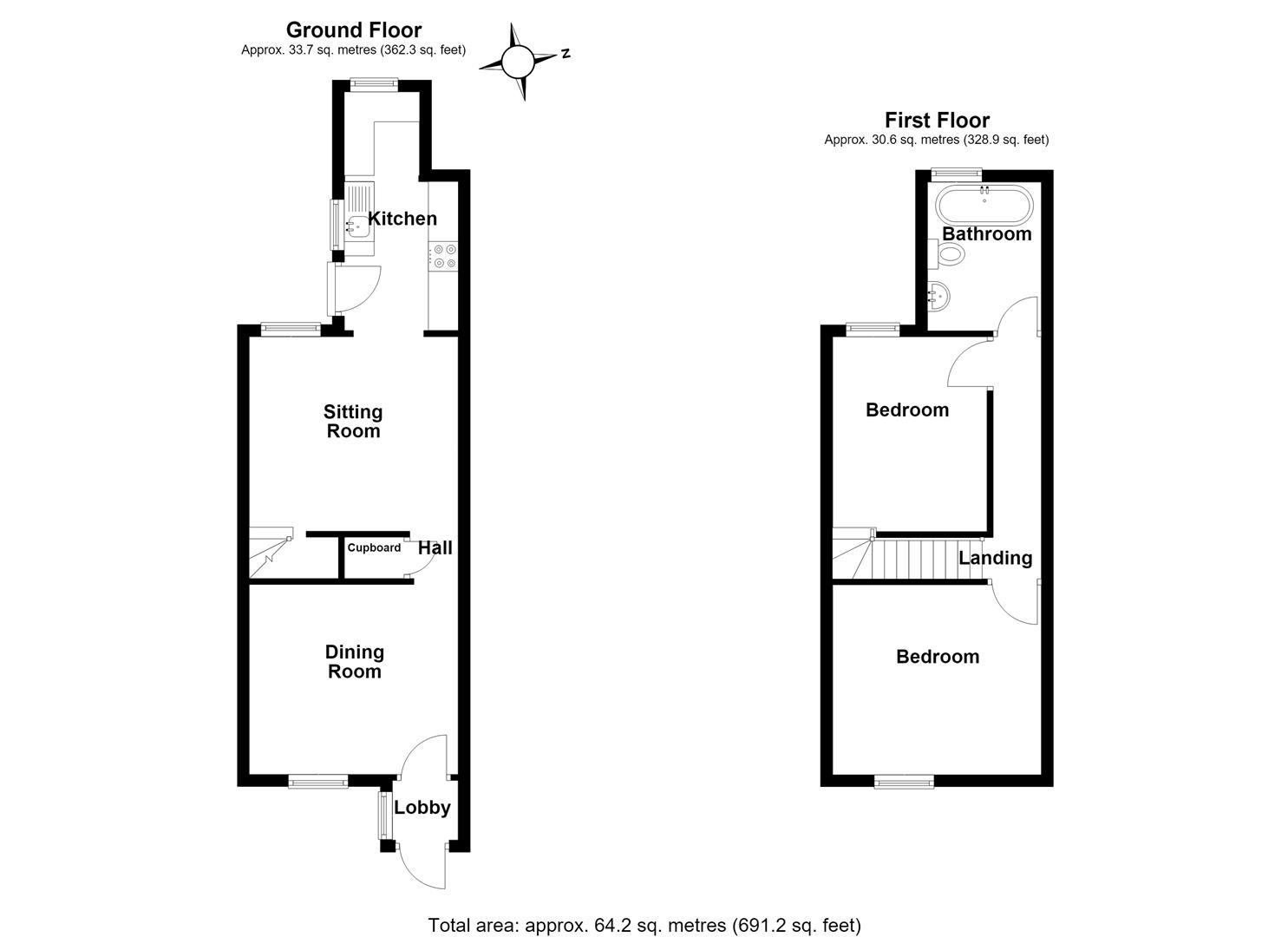 49, Alan Road, Ipswich floorplan