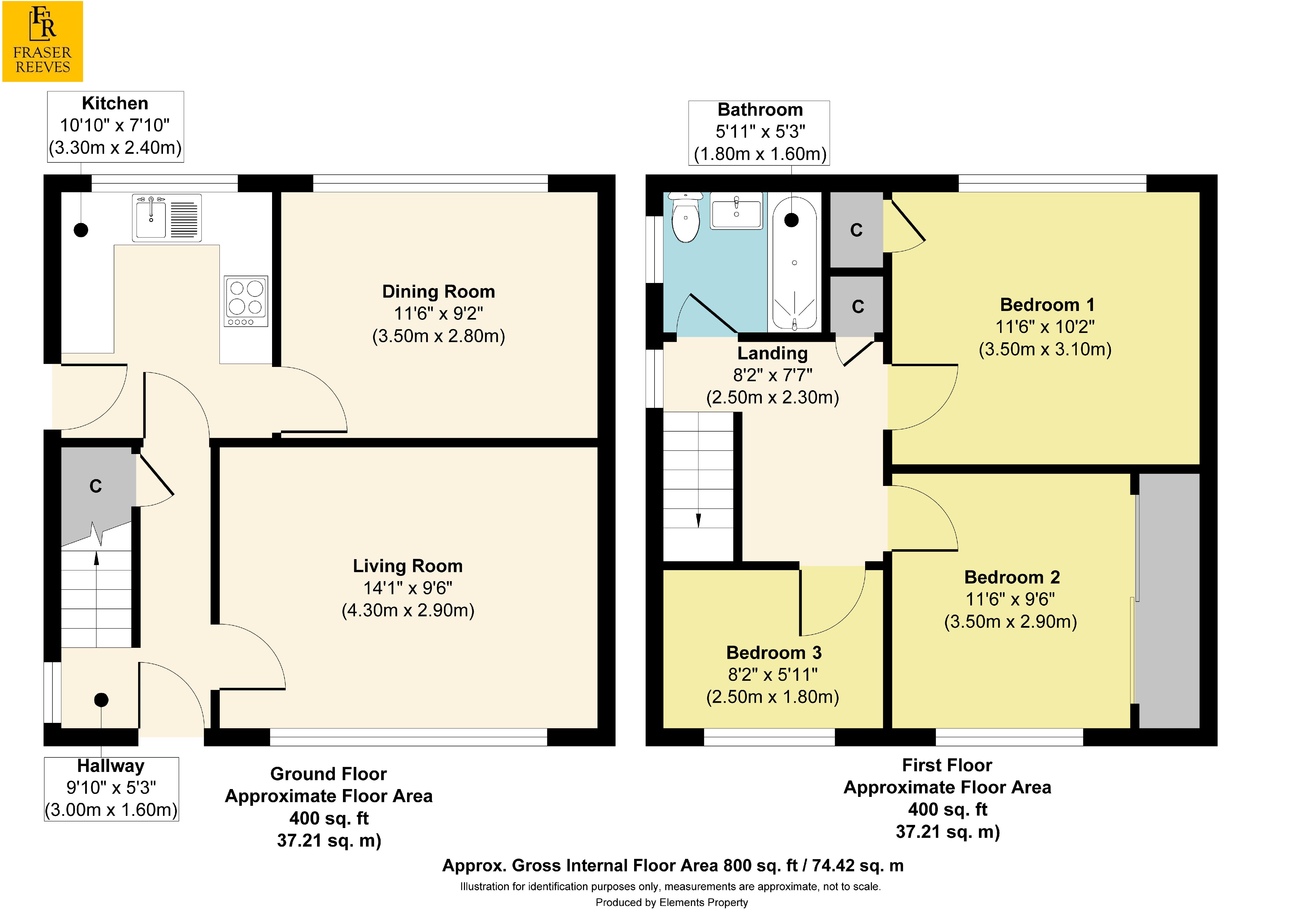 28, Bevin Avenue, Culcheth floorplan