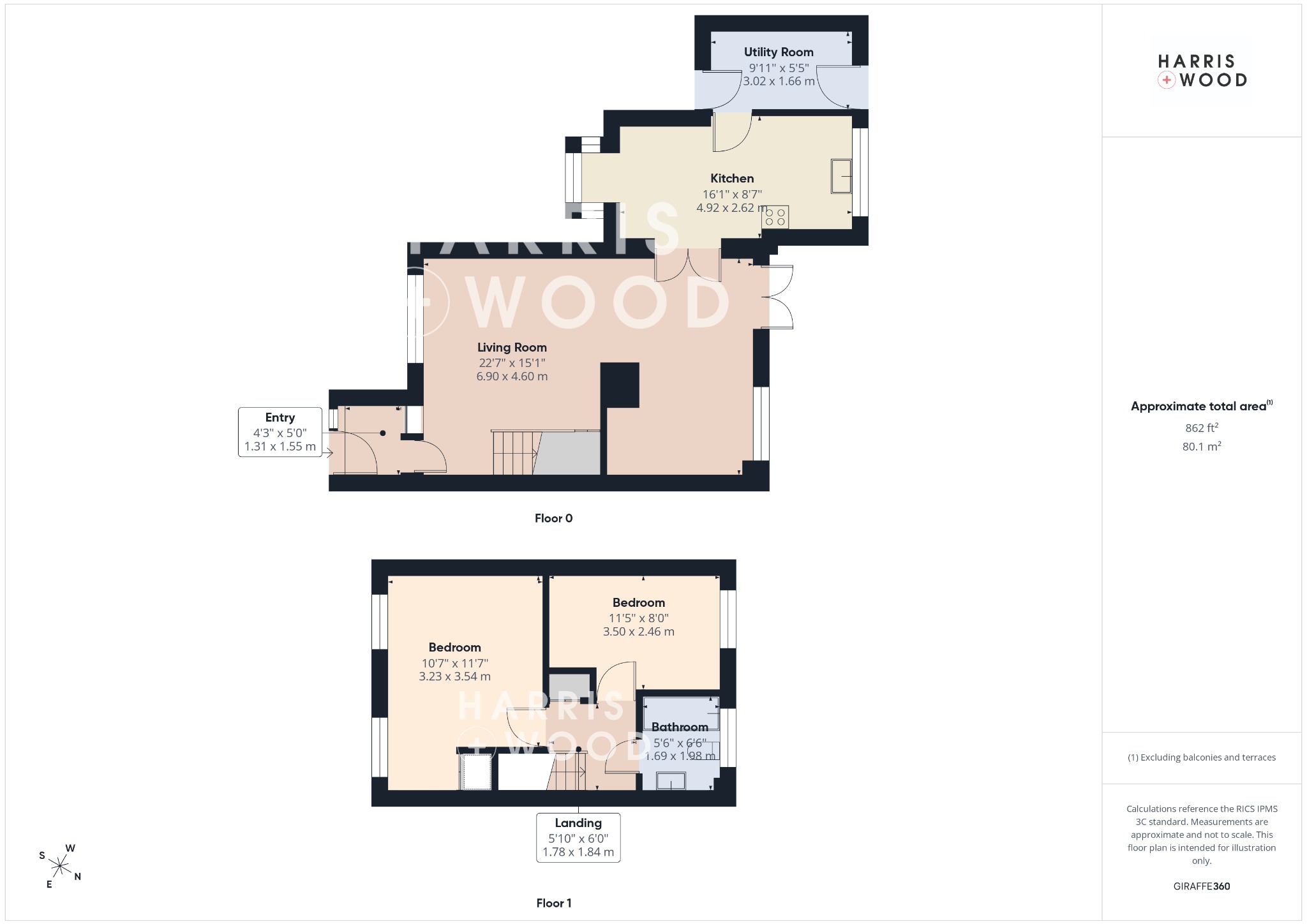 1, Marasca End, Holt Drive, Colchester floorplan