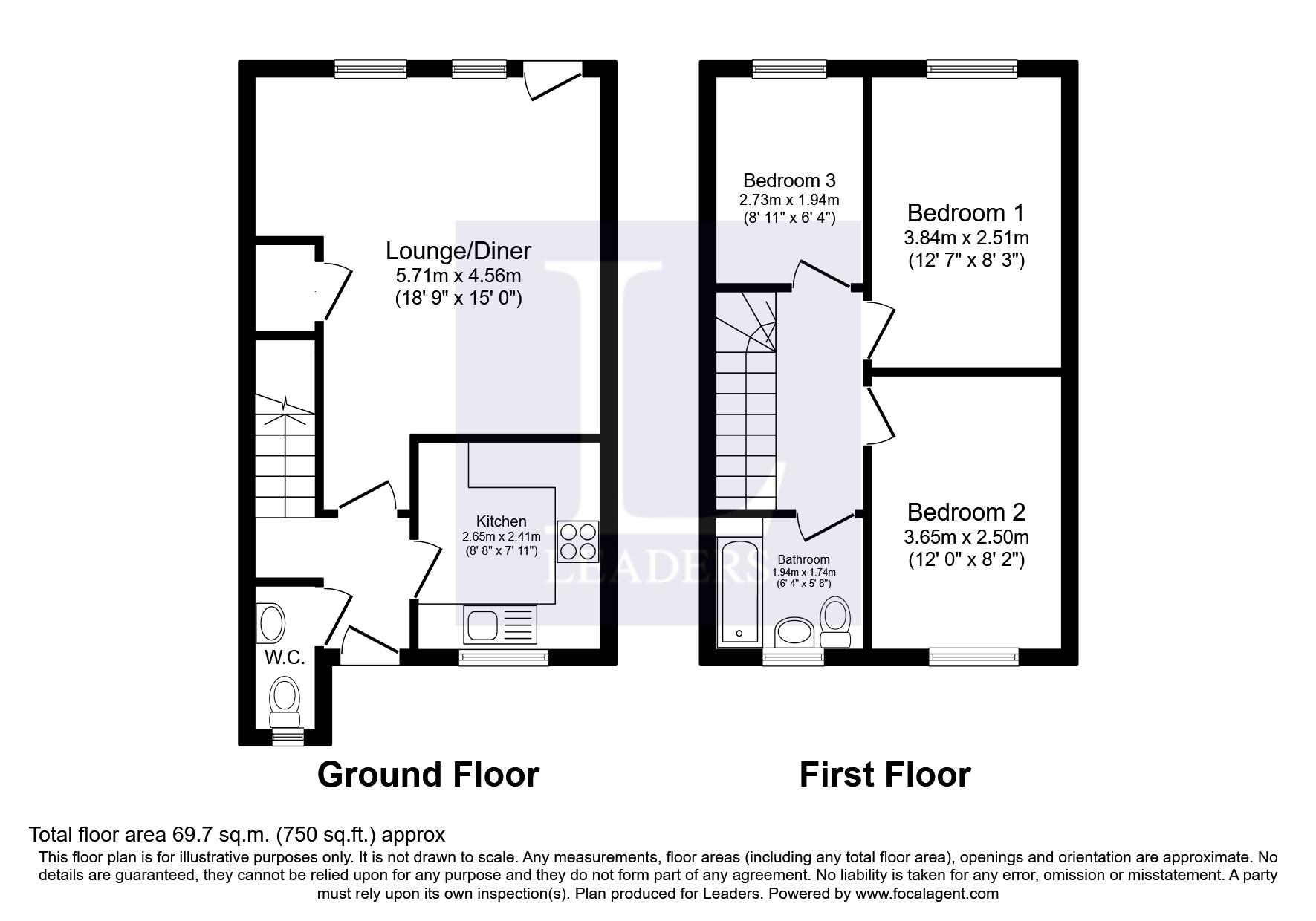 12, Mallards Road, Southampton floorplan