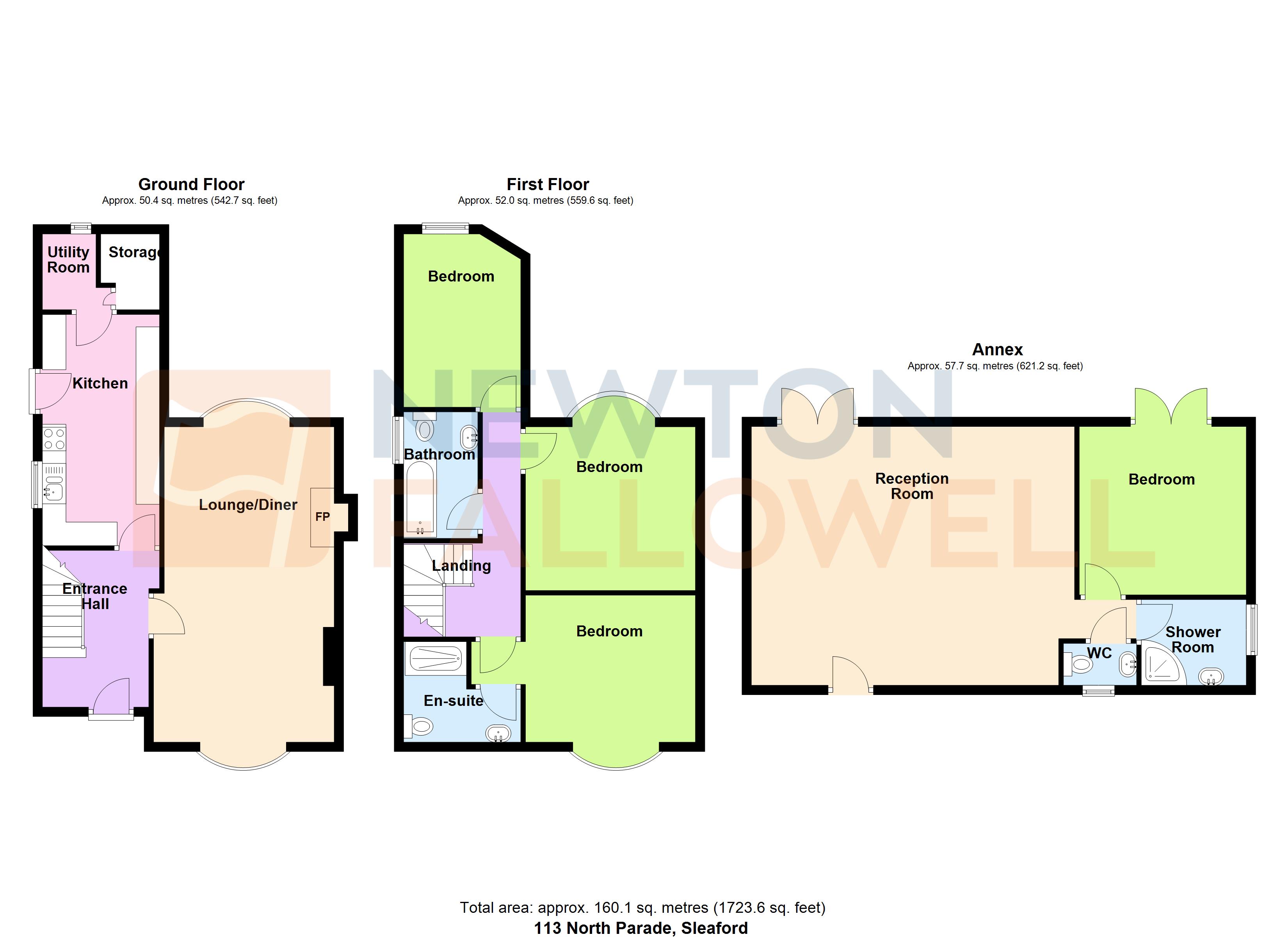 113, North Parade, Sleaford floorplan