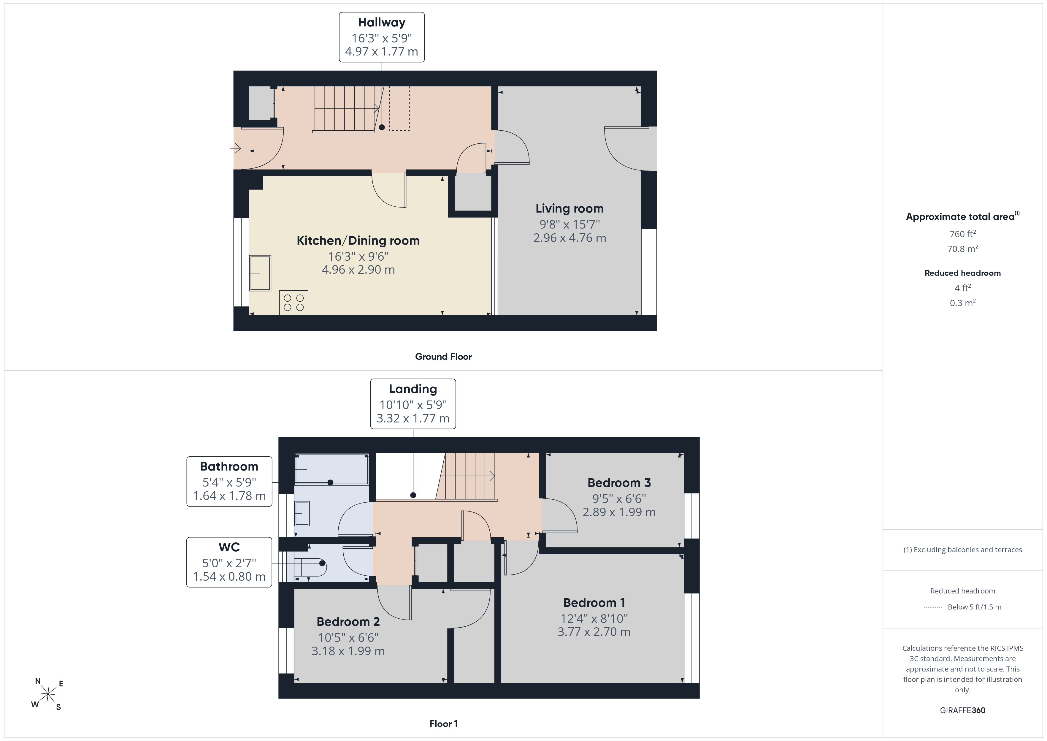 Bridport Close, Hull floorplan