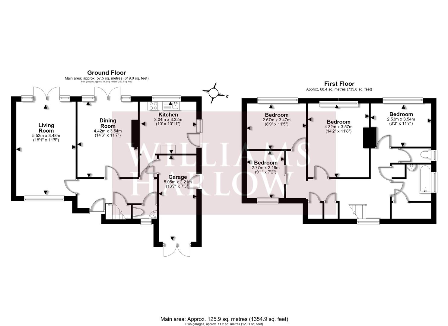 71, Green Curve, Banstead floorplan