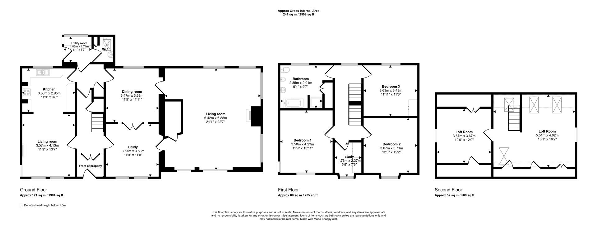 Maes y Coed, Llandysul floorplan