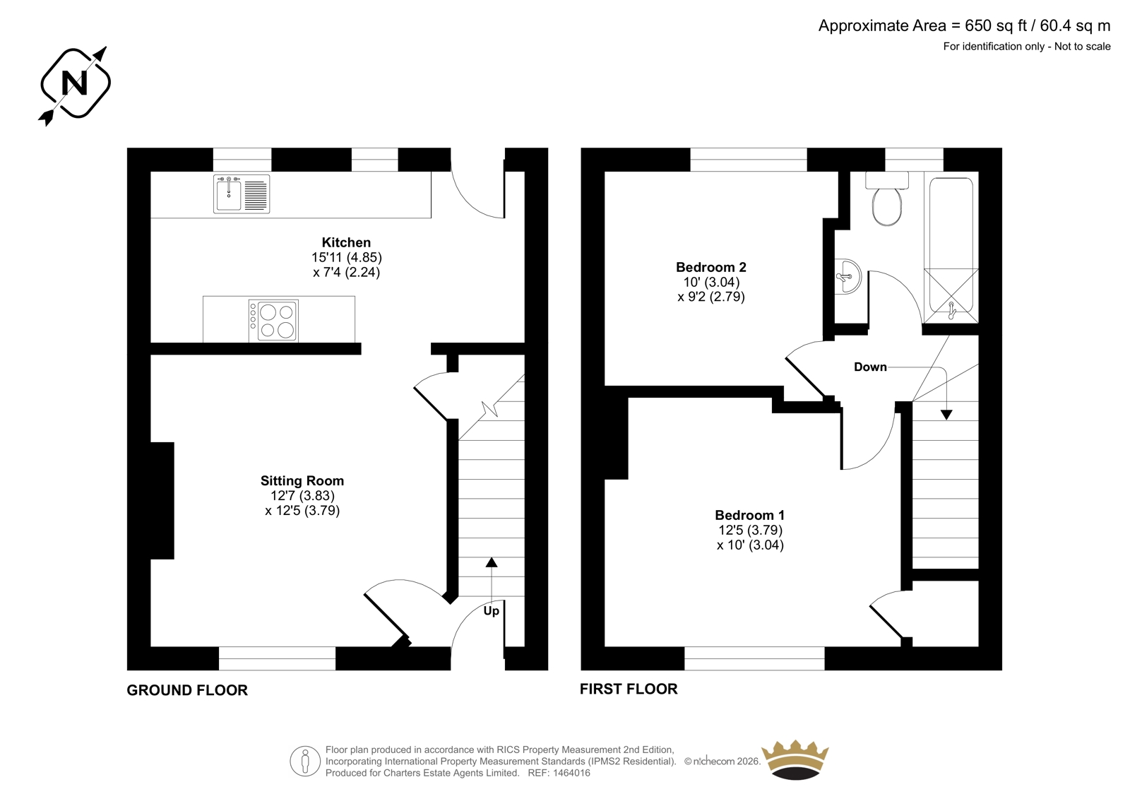 24, Mendip Road, West Sussex floorplan