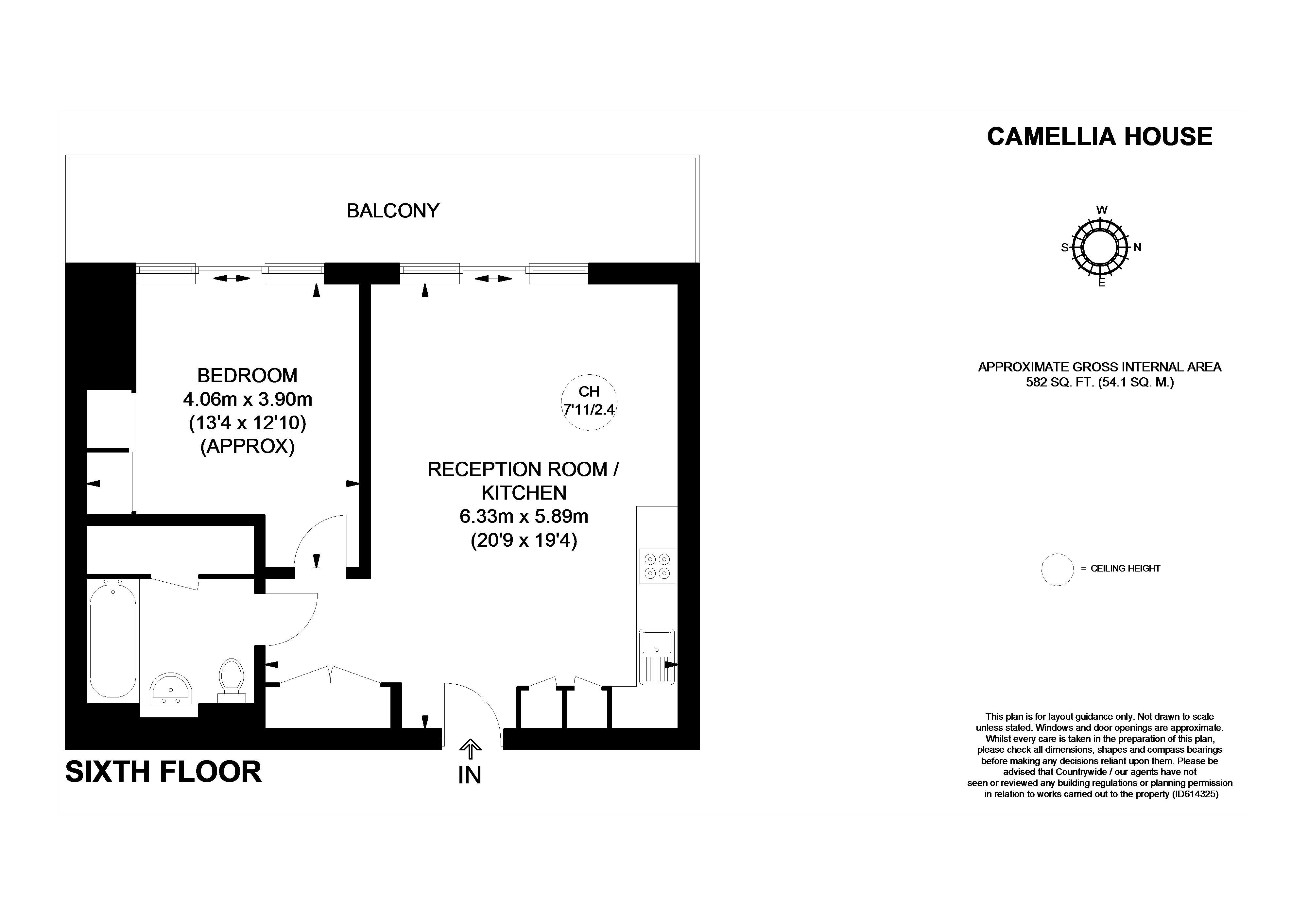 Queenstown Road London Sw11 1 Bedroom Flat To Rent 53971636