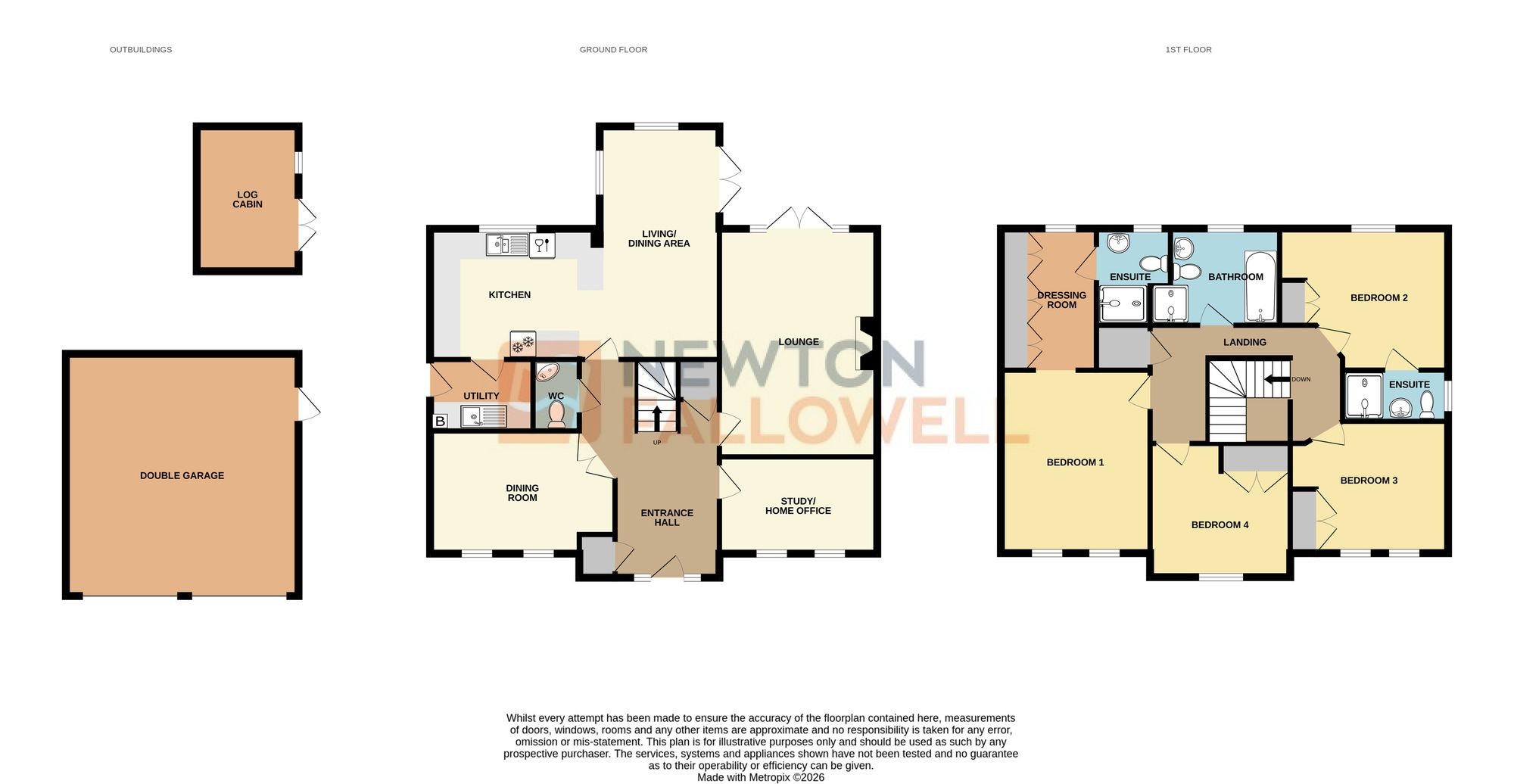 4 Rosefield Close, Newark floorplan