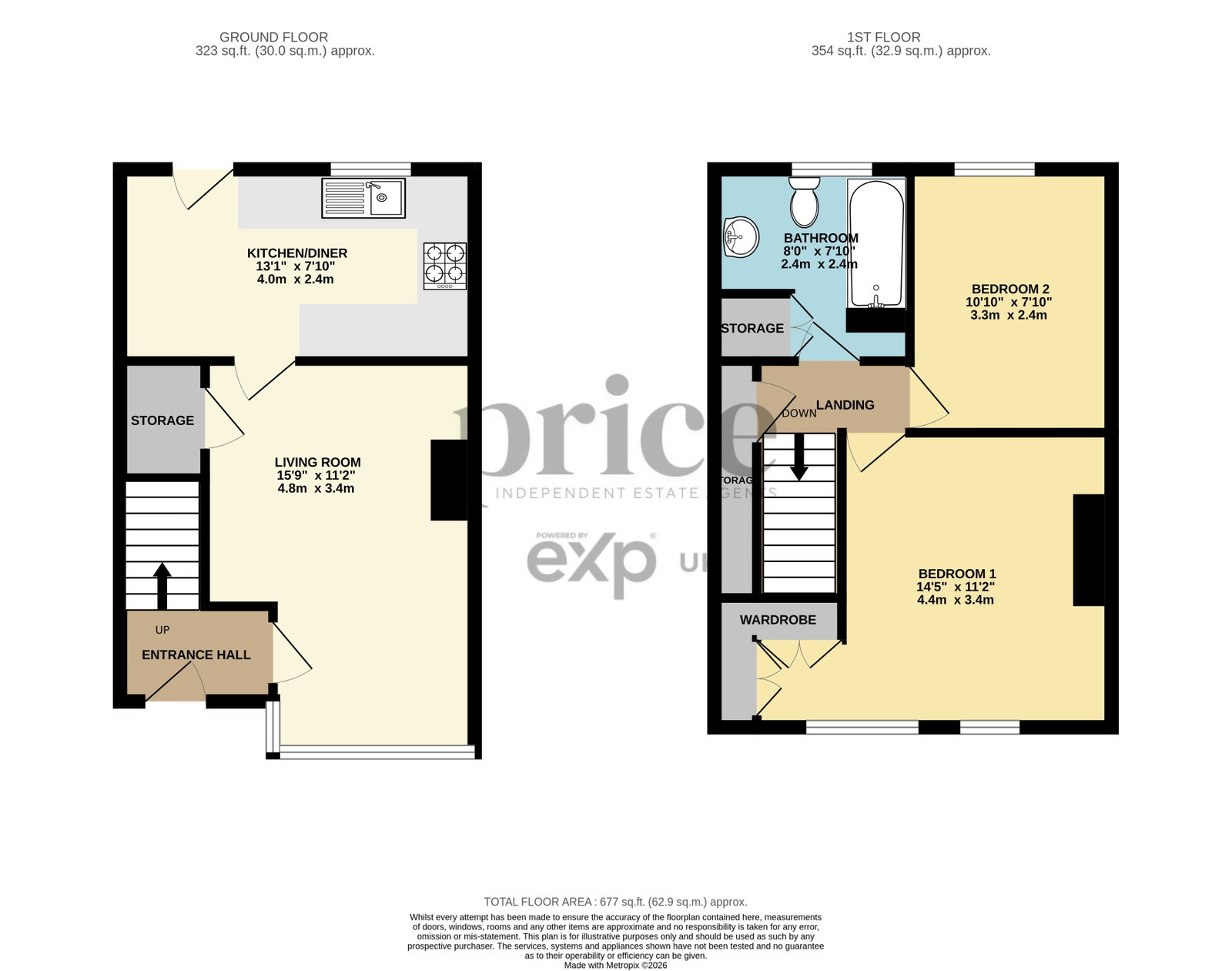 104, Burlington Avenue, York floorplan