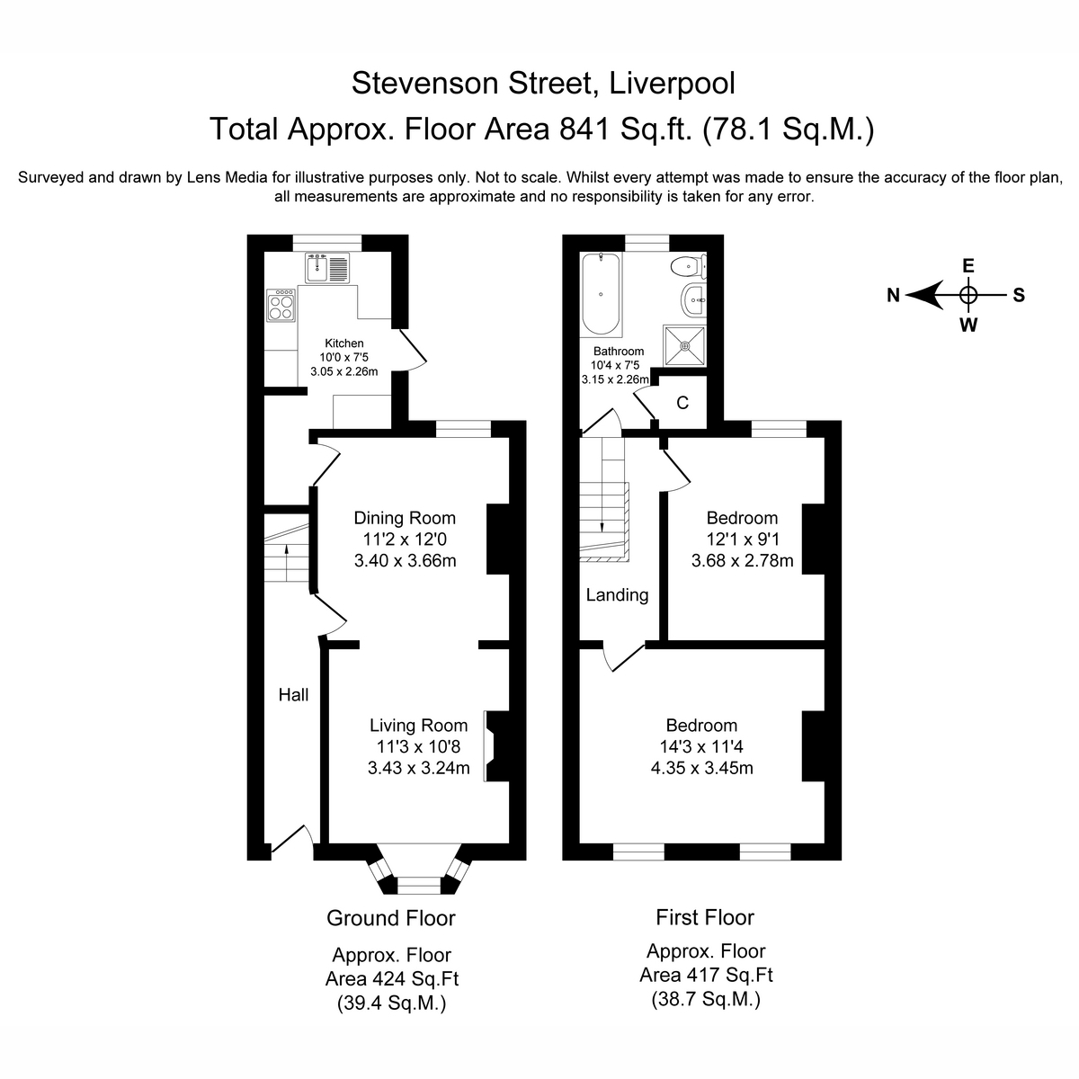 Stevenson Street, Liverpool floorplan