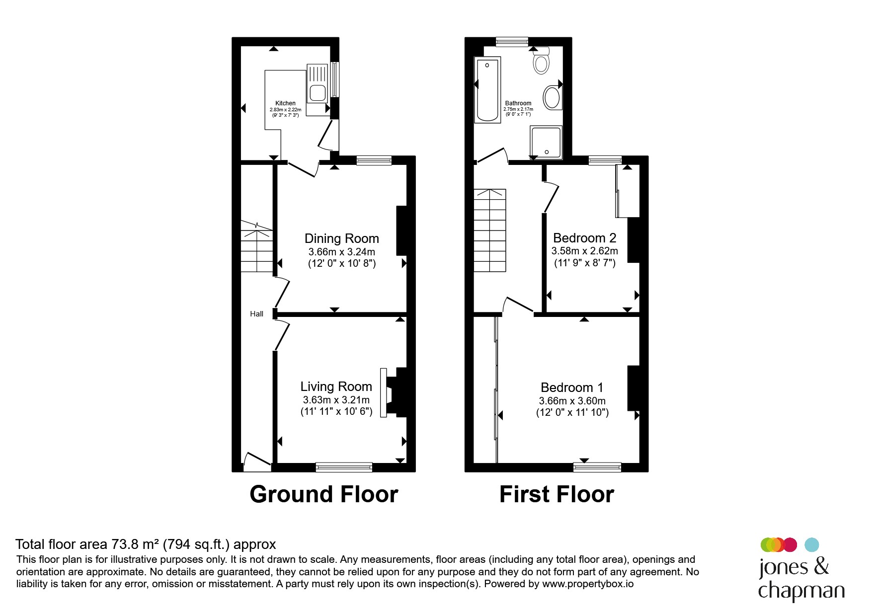 3, Willaston Road, Wirral floorplan