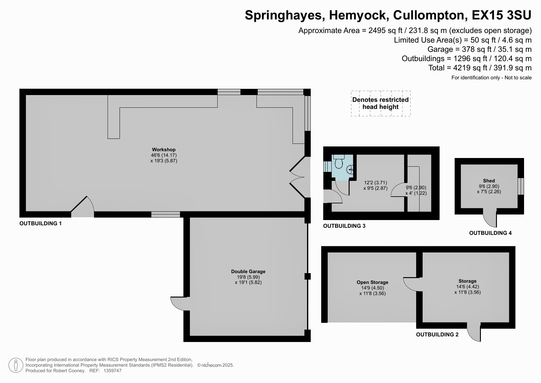 Springhayes, Cullompton floorplan