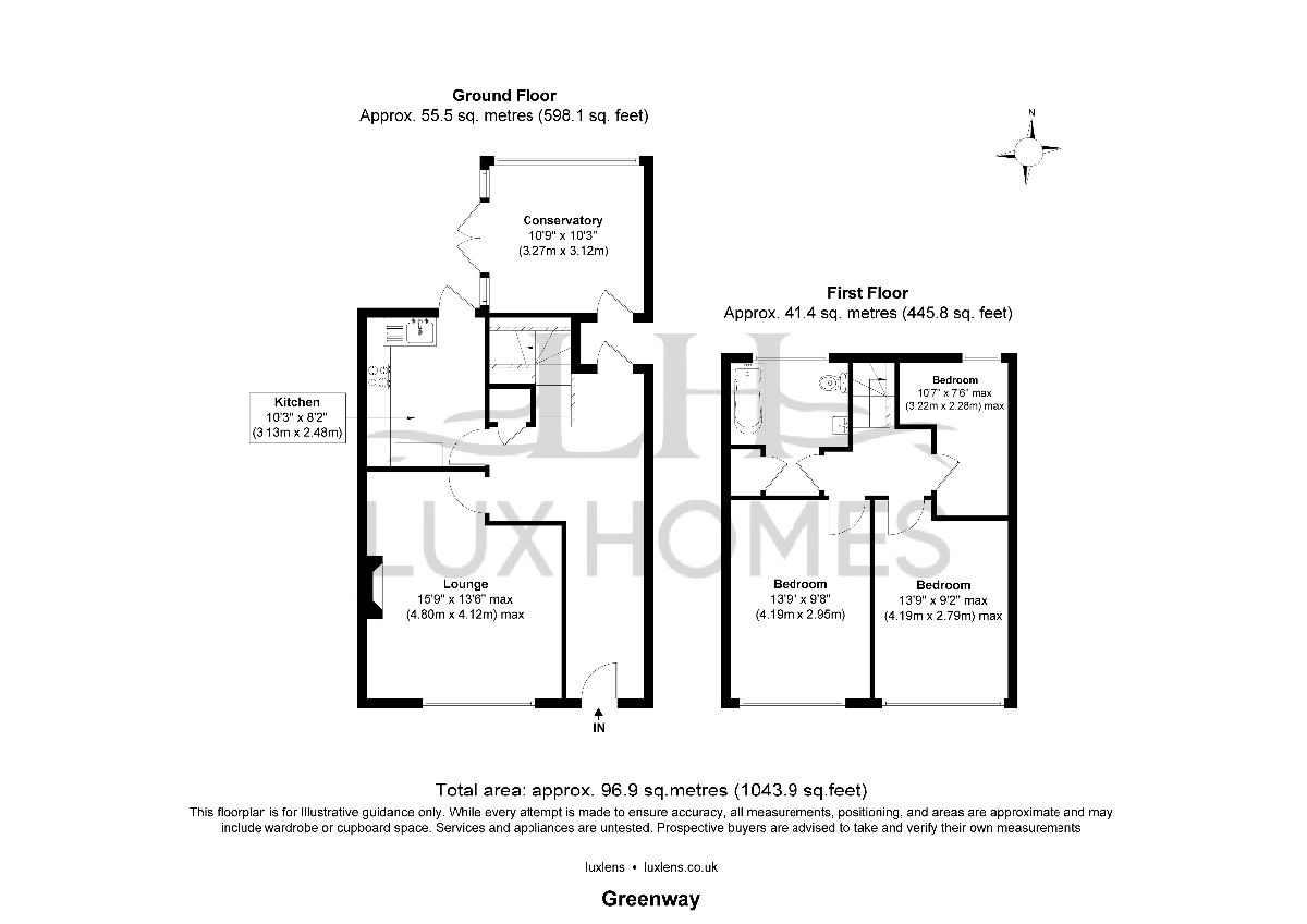 35 Greenway, Billericay floorplan