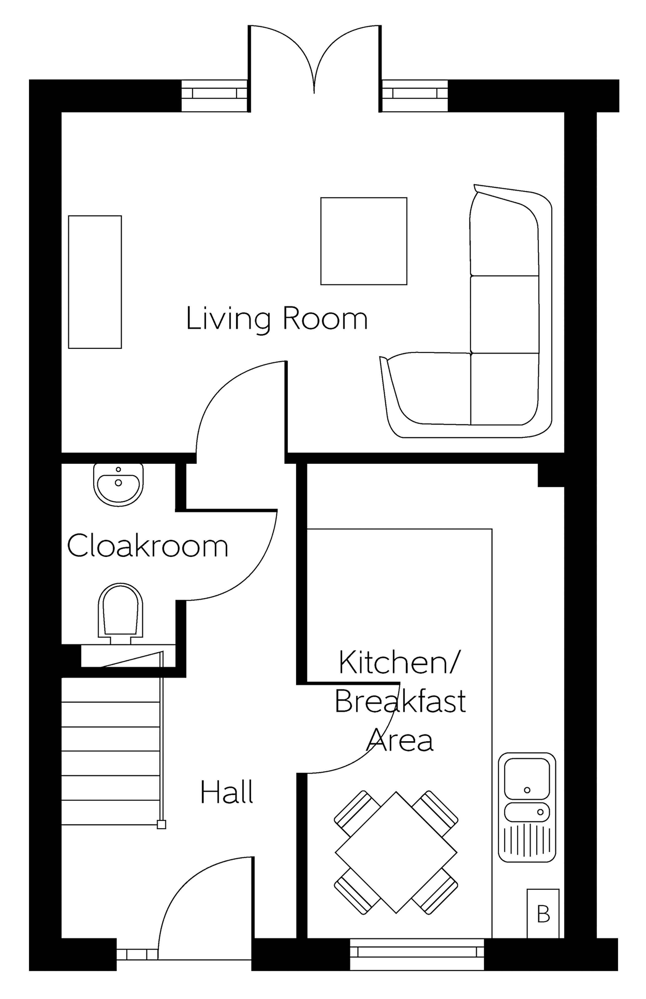 476, 1 Dander Way, Blindwells floorplan