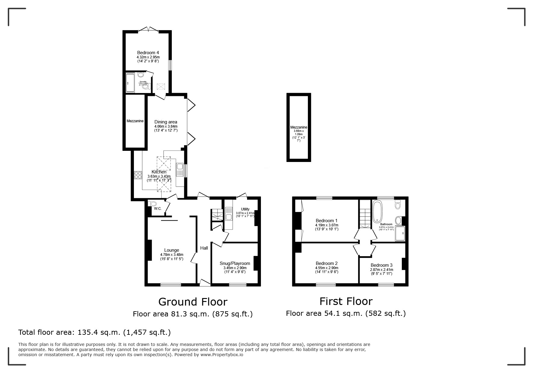 13, Church Street, Hitchin floorplan