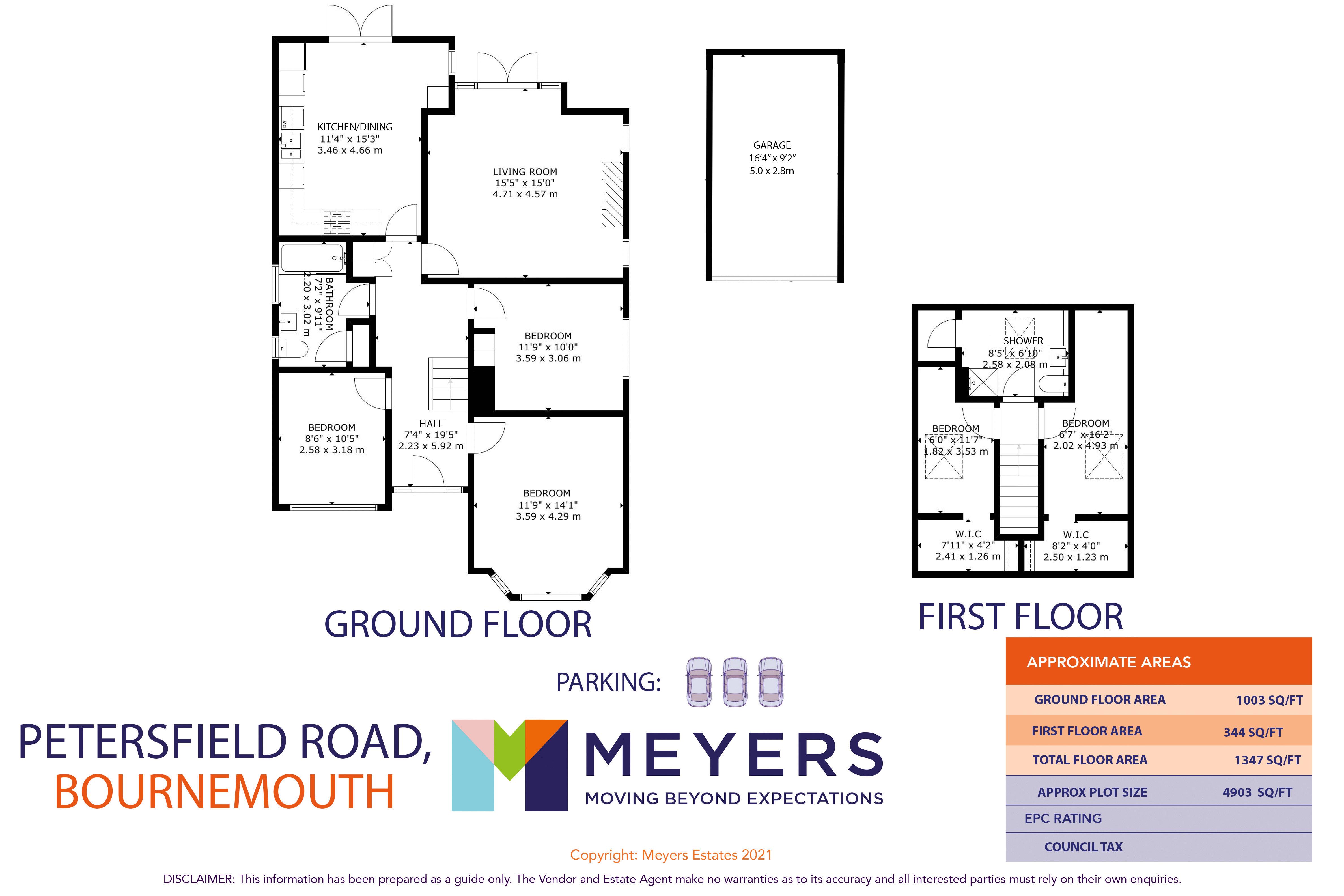 Petersfield Road, Bournemouth BH7, 5 bedroom detached bungalow for sale