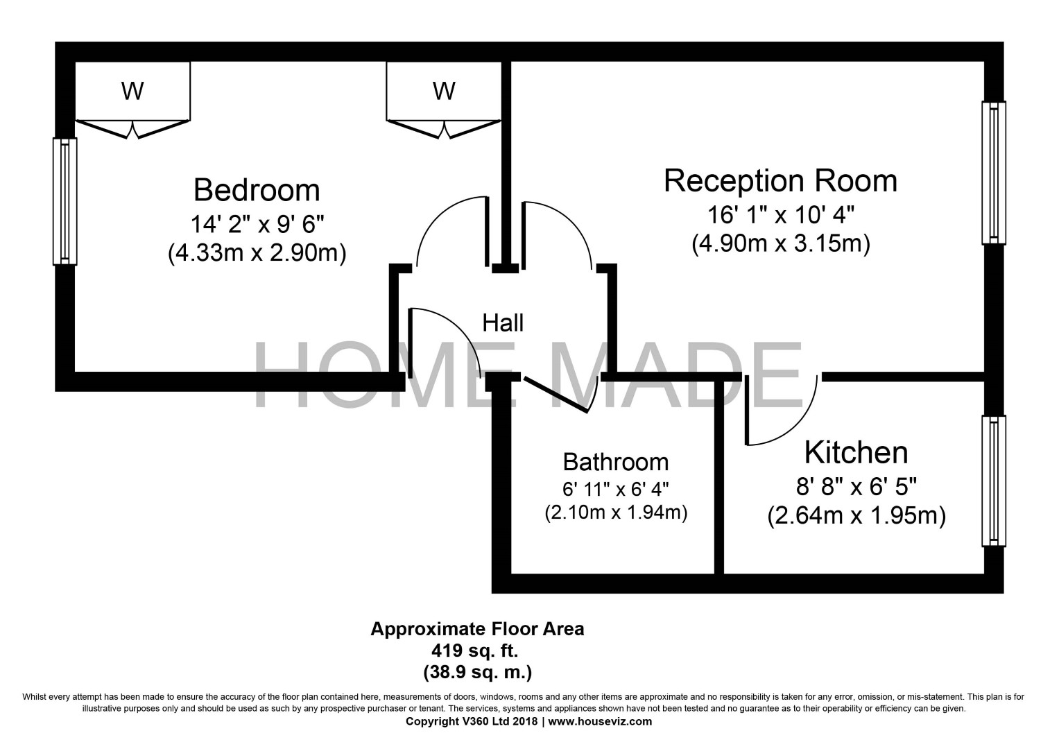 1 Bedrooms Flat to rent in Sutherland Avenue, Maida Hill W9