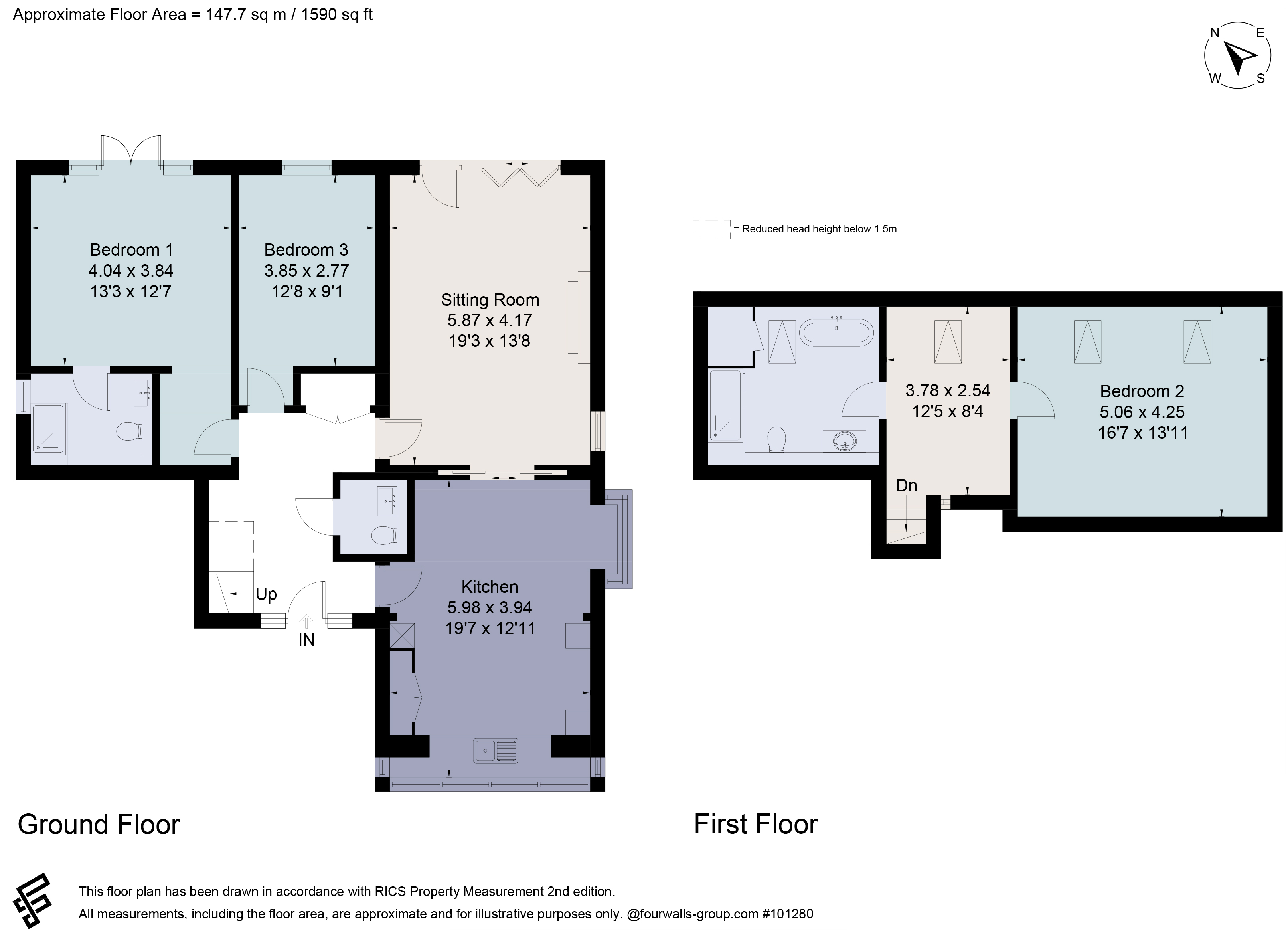 Bungalow - Plot 7,, Millbrook Meadow, Tattenhall floorplan