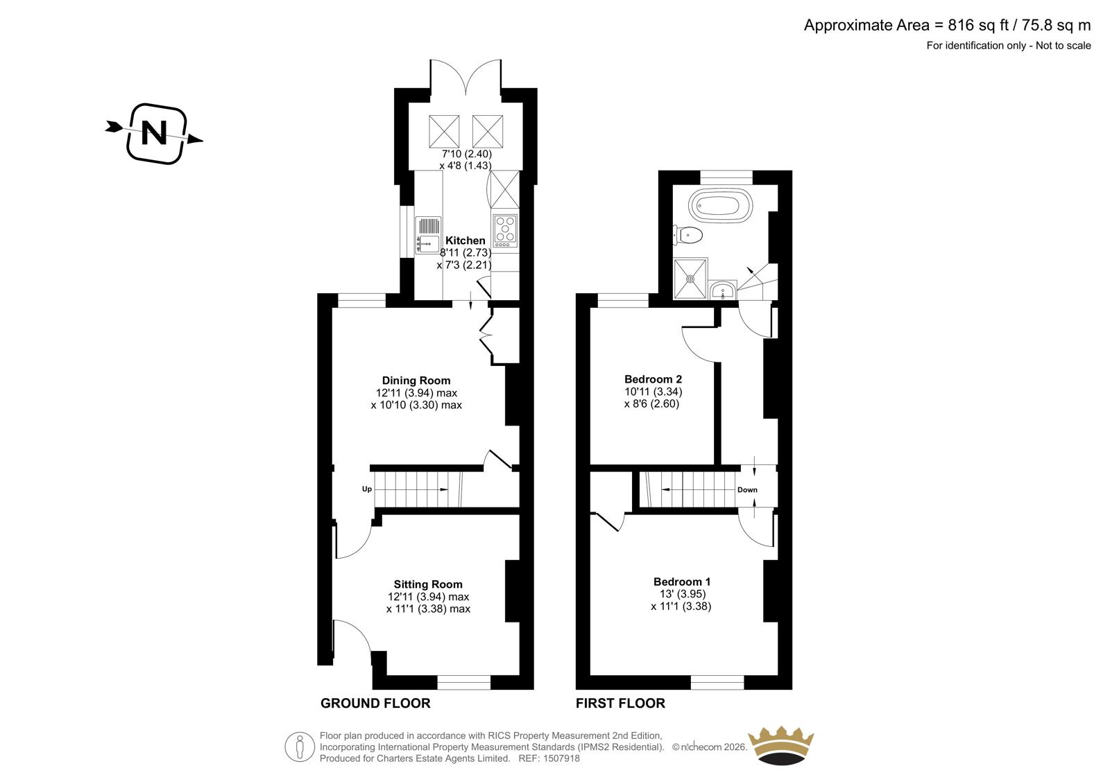 35, Bar End Road, Hampshire floorplan