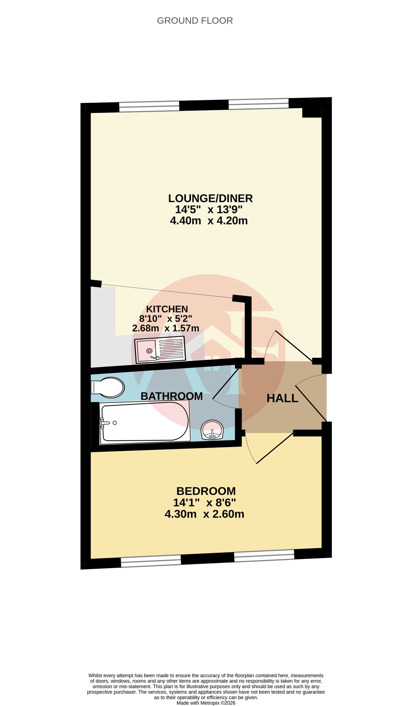 10f, Newtown Road, Highbridge floorplan