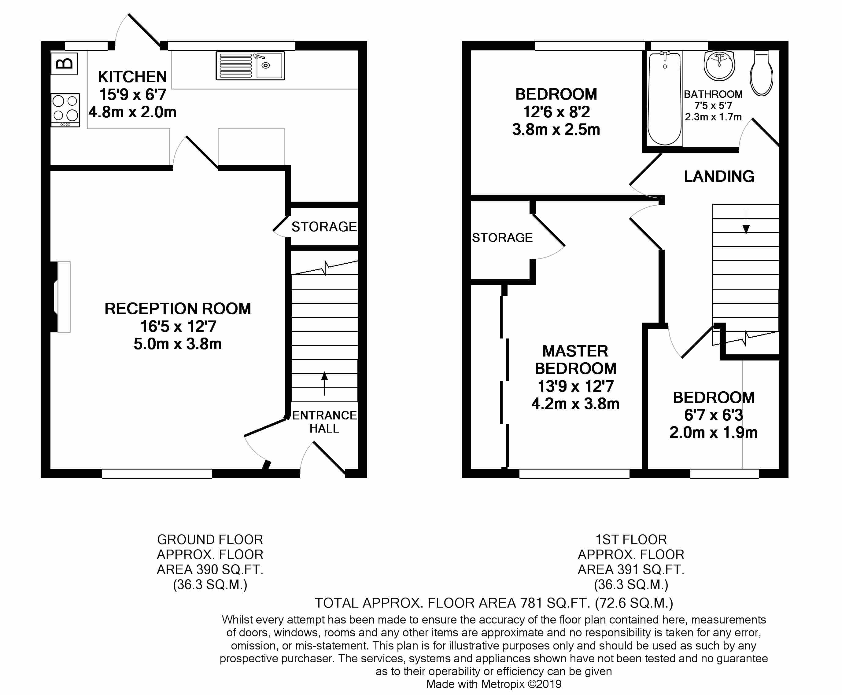 3 Bedrooms Terraced house for sale in Regent Close, Fleet GU51