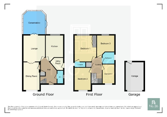 8 Ffordd Y Glowr, Pontarddulais, West Glamorgan floorplan